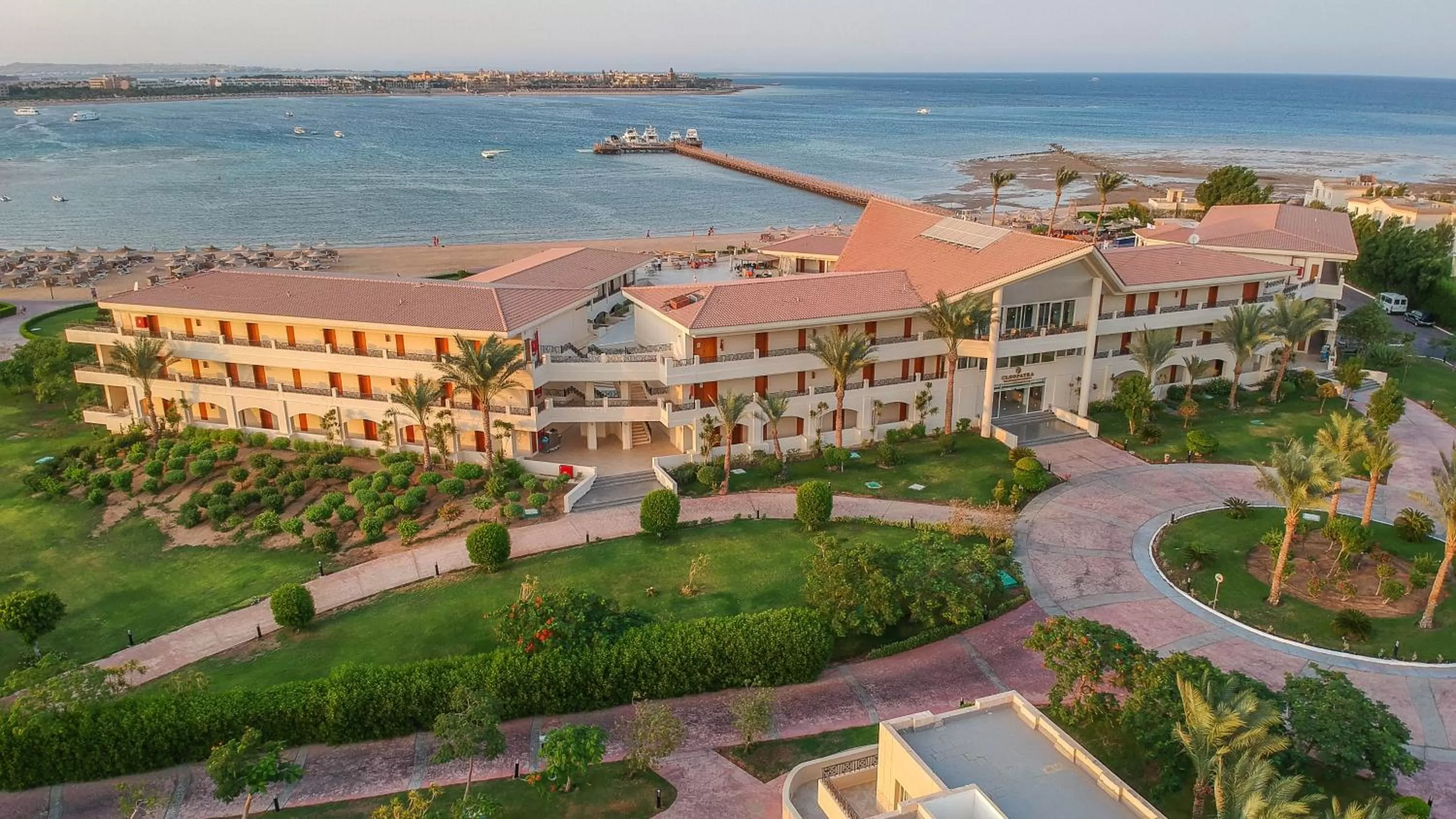 Bird's eye view in Cleopatra Luxury Beach Resort Makadi Bay - Adults only