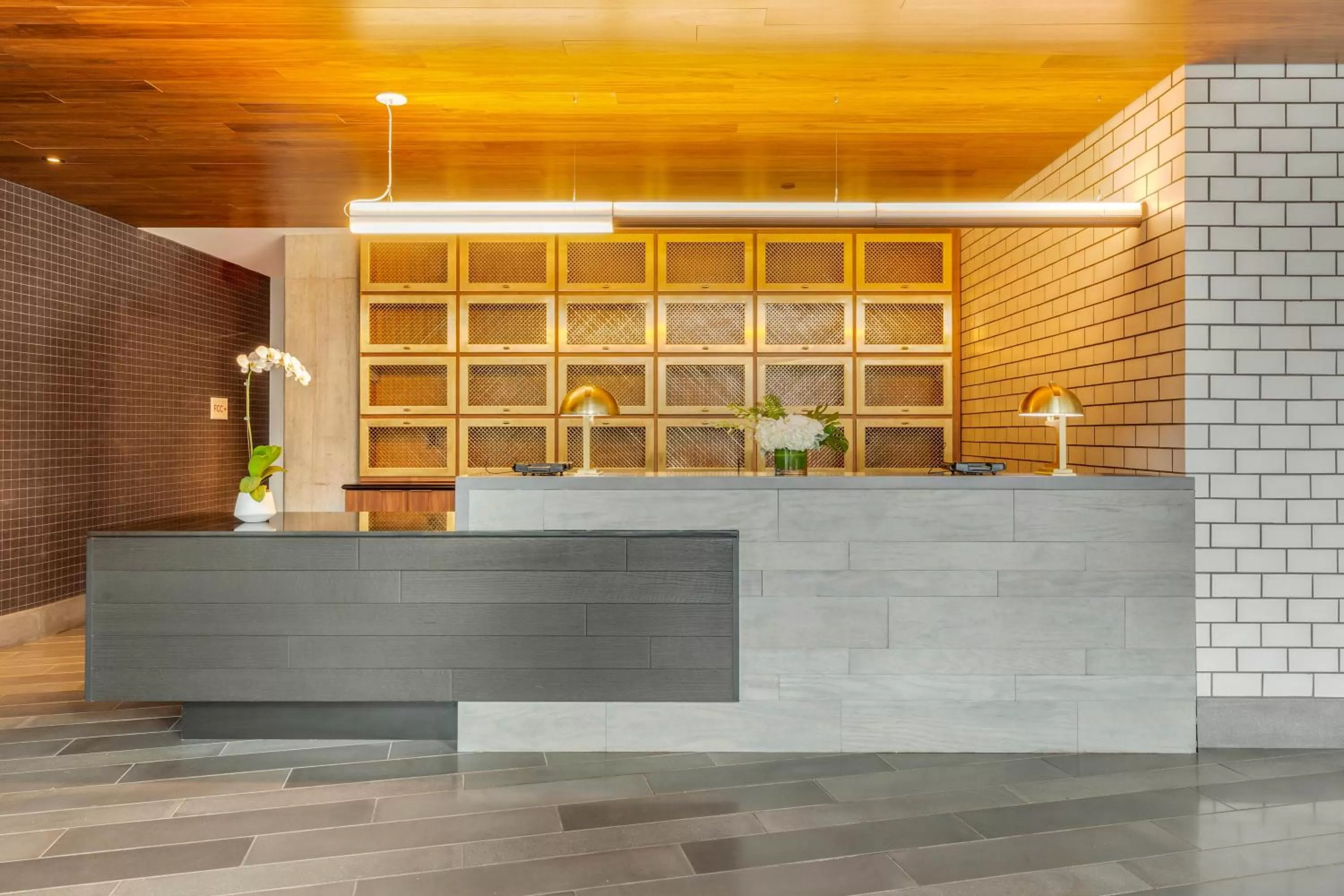 Lobby or reception in Cambria Hotel Boston Downtown - Seaport