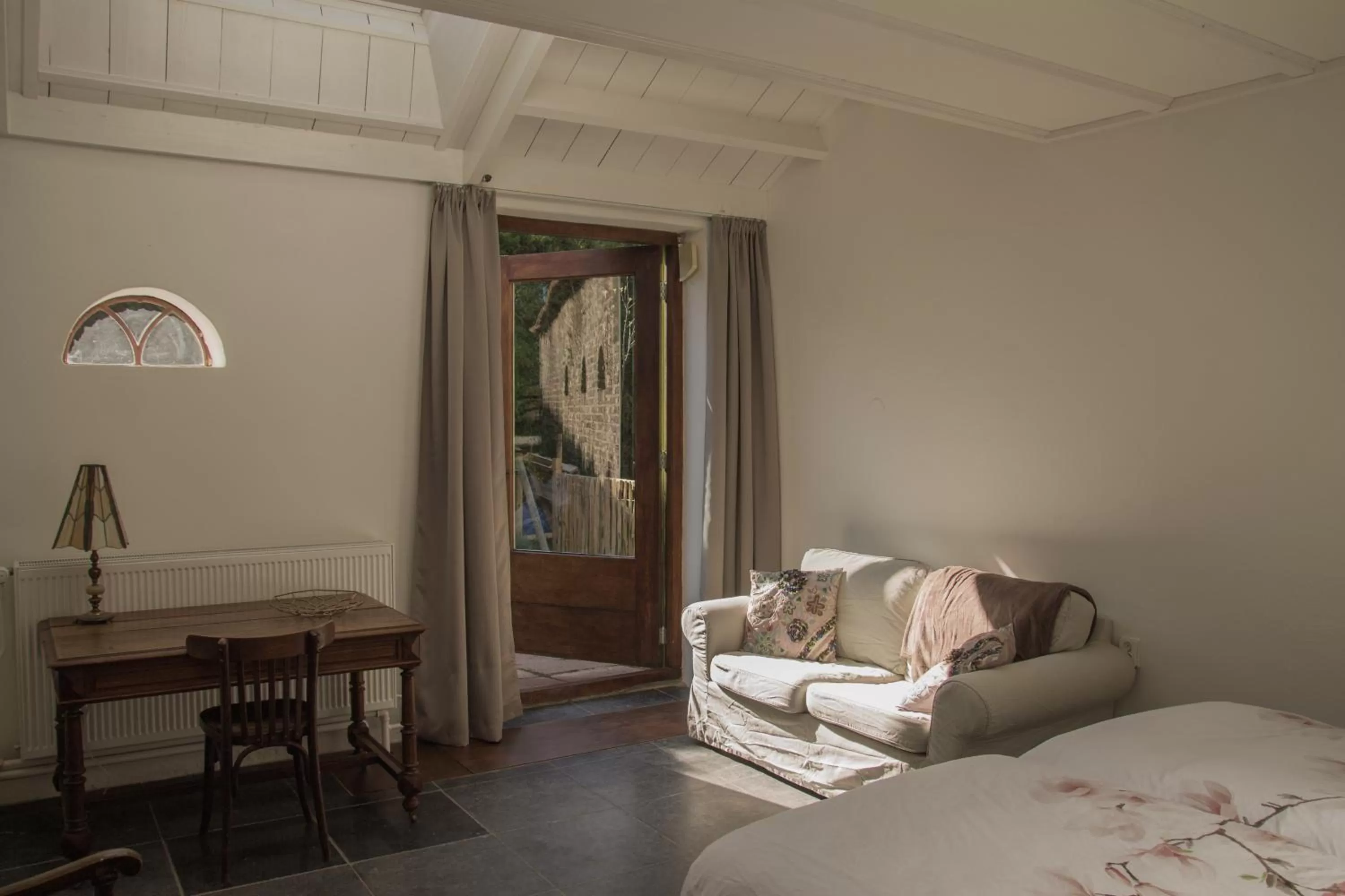 Decorative detail, Bed in B&B van Beijden