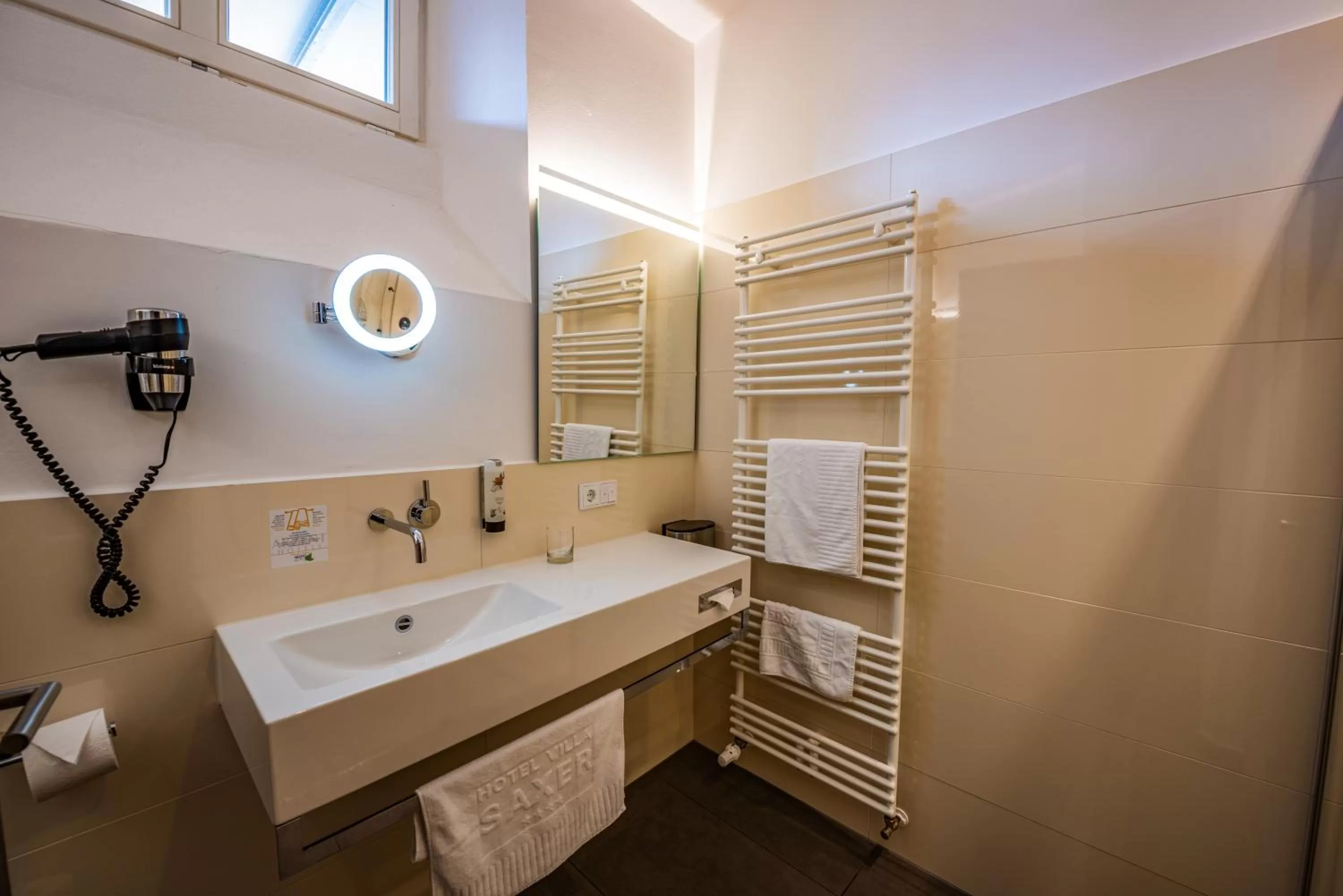 Bathroom in AKZENT Hotel Villa Saxer