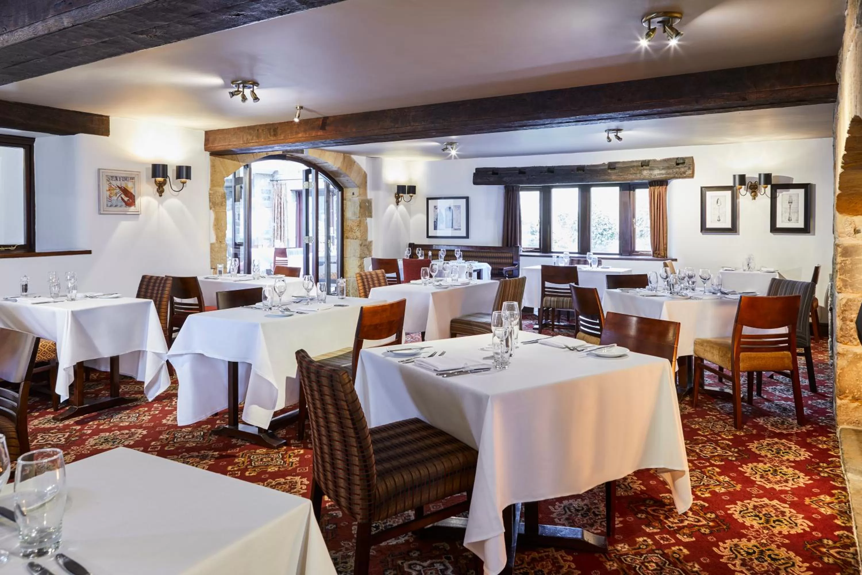 Restaurant/places to eat in Mercure Barnsley Tankersley Manor Hotel