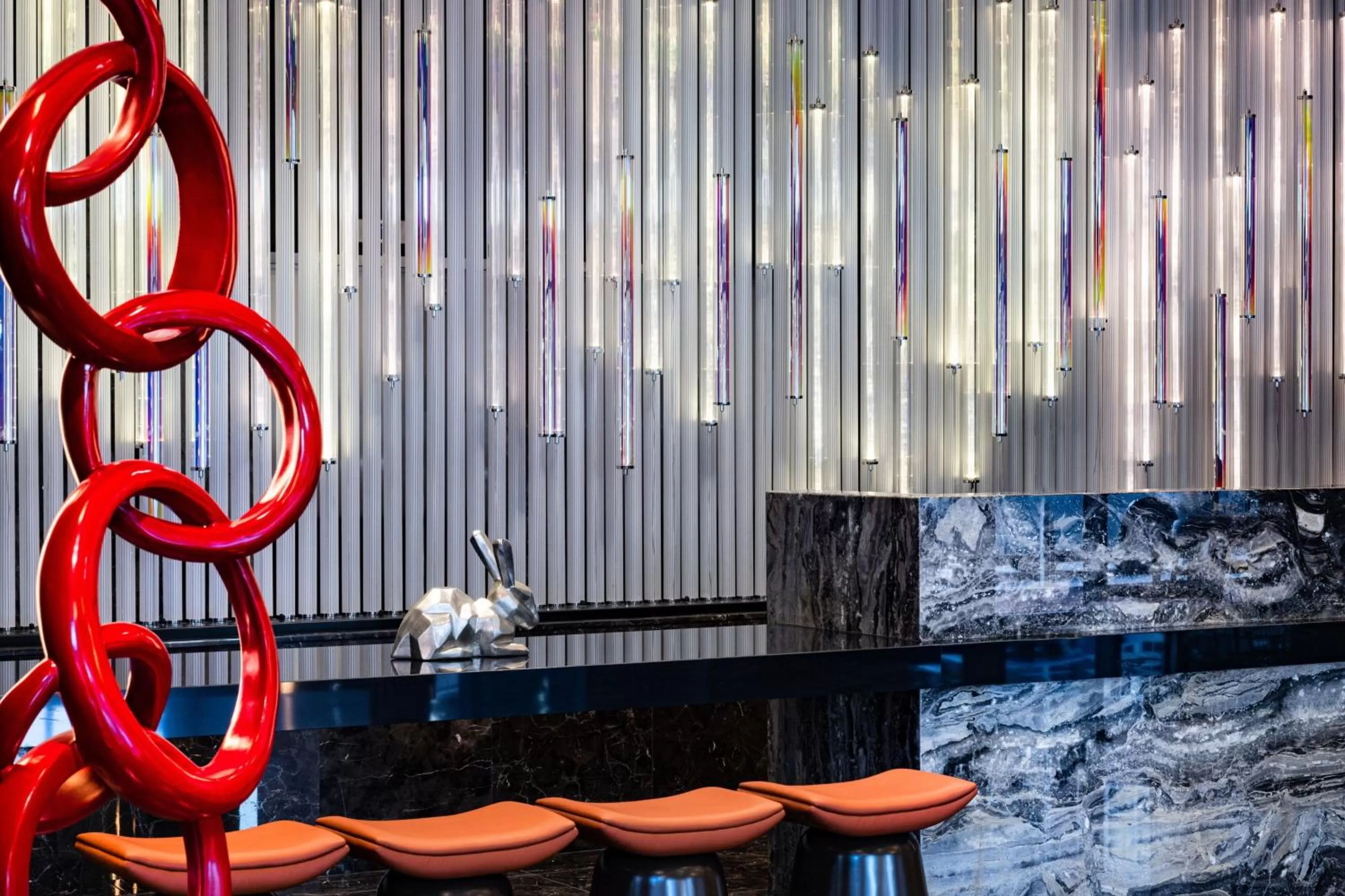 Lobby or reception in Renaissance Oklahoma City Downtown Bricktown Hotel