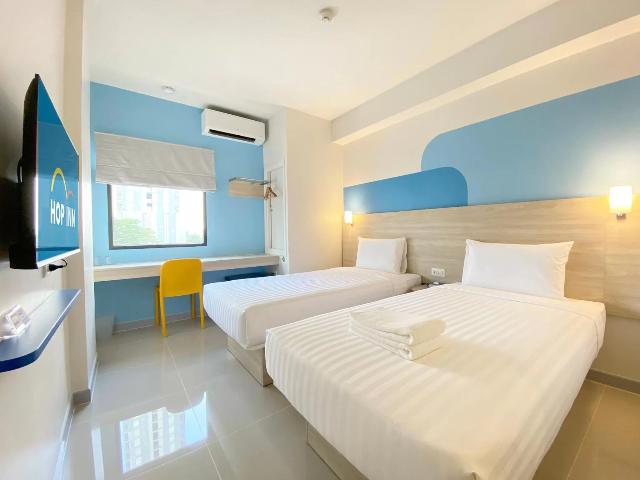 Bedroom, Bed in HOP INN Bangkok Krung Thonburi Station