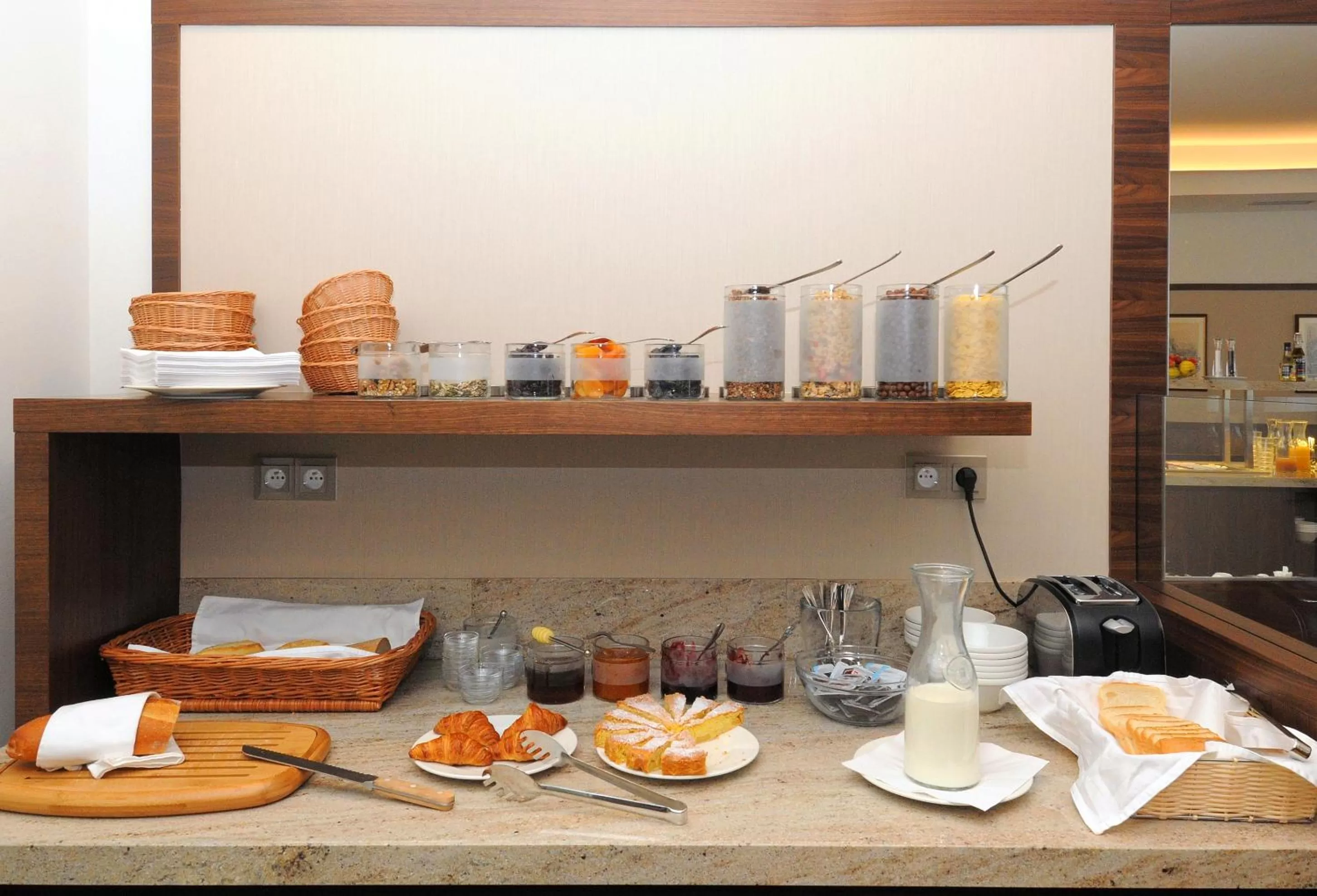 Buffet breakfast in Hotel Kramer