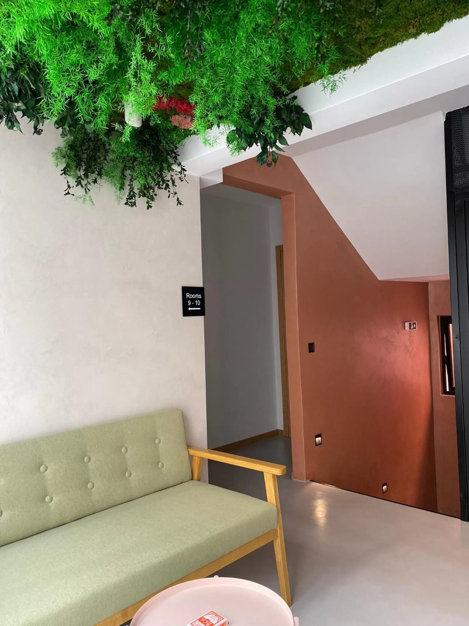 Seating area in PAREA Athens