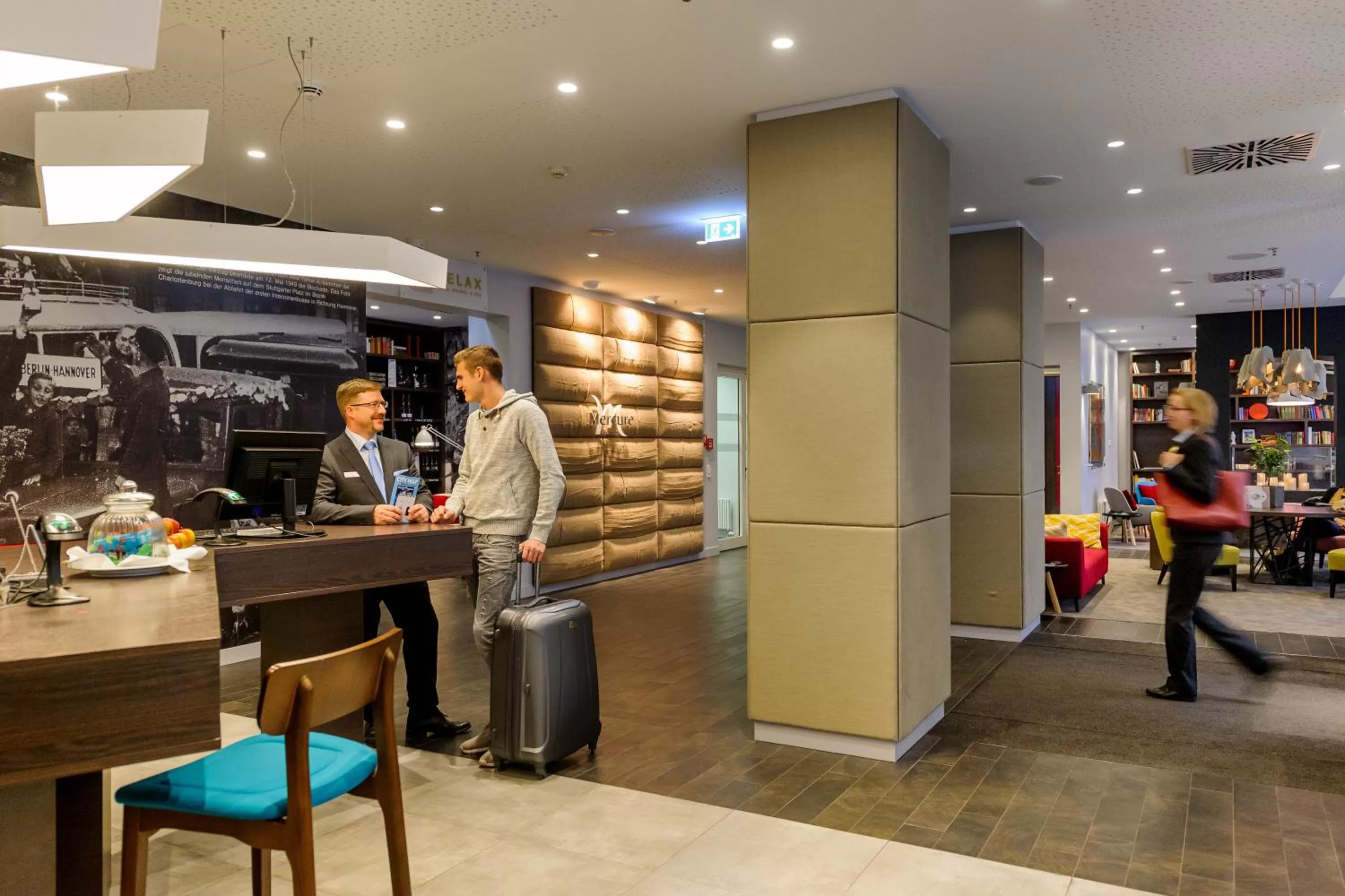 Property logo or sign in Mercure Hotel & Residenz Berlin Checkpoint Charlie