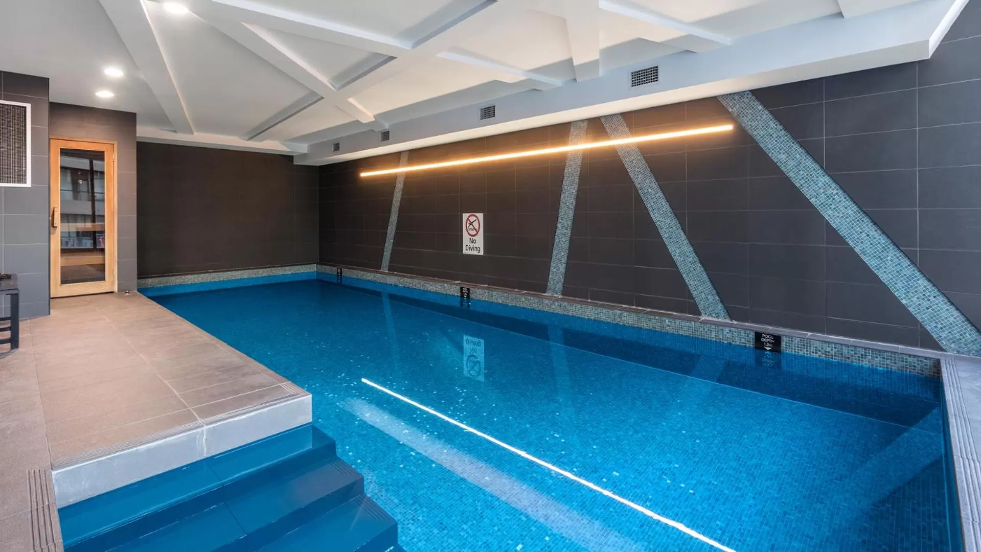 Swimming pool in WRAP on Southbank