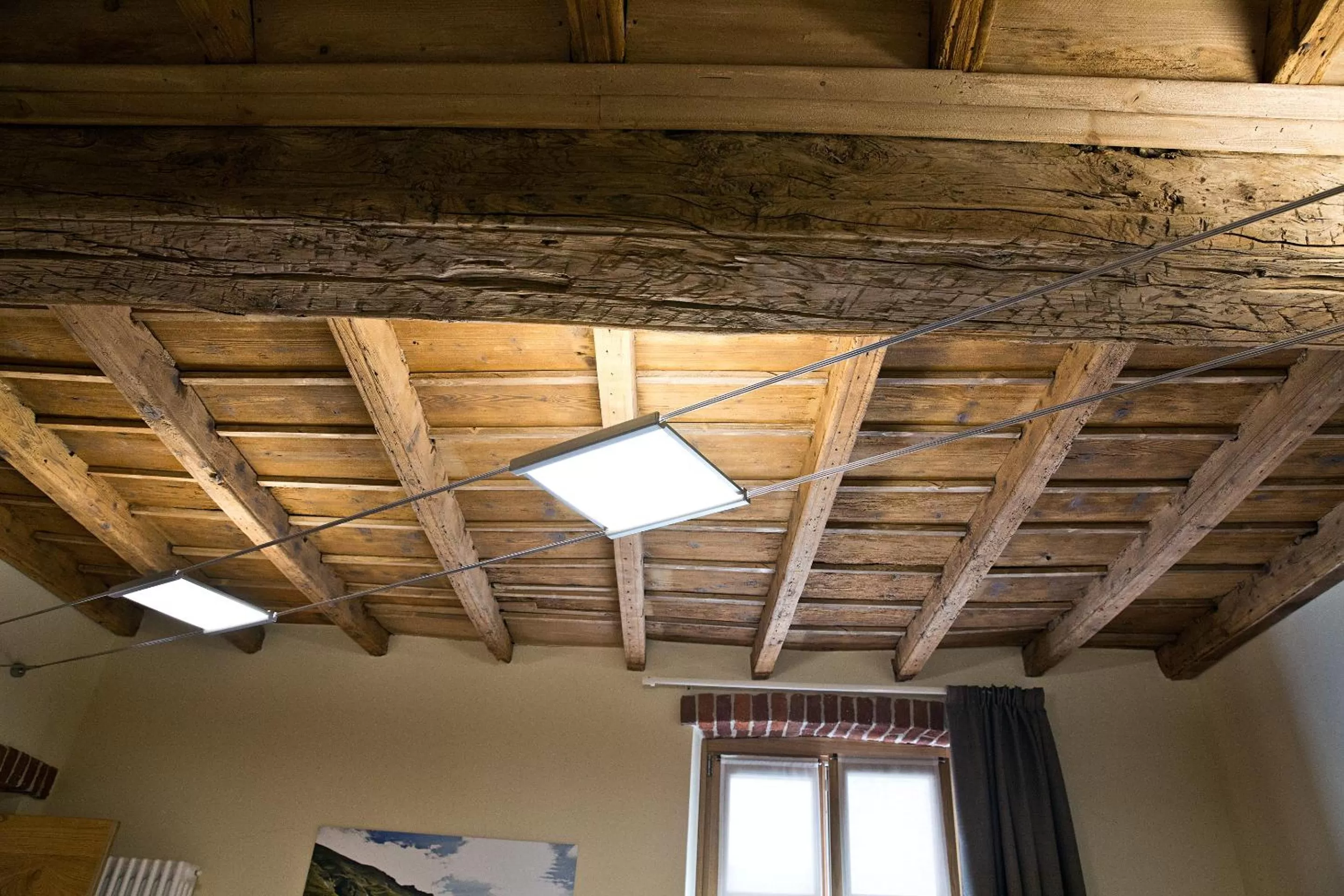 Living room in Osteria Senza Fretta Rooms for Rent