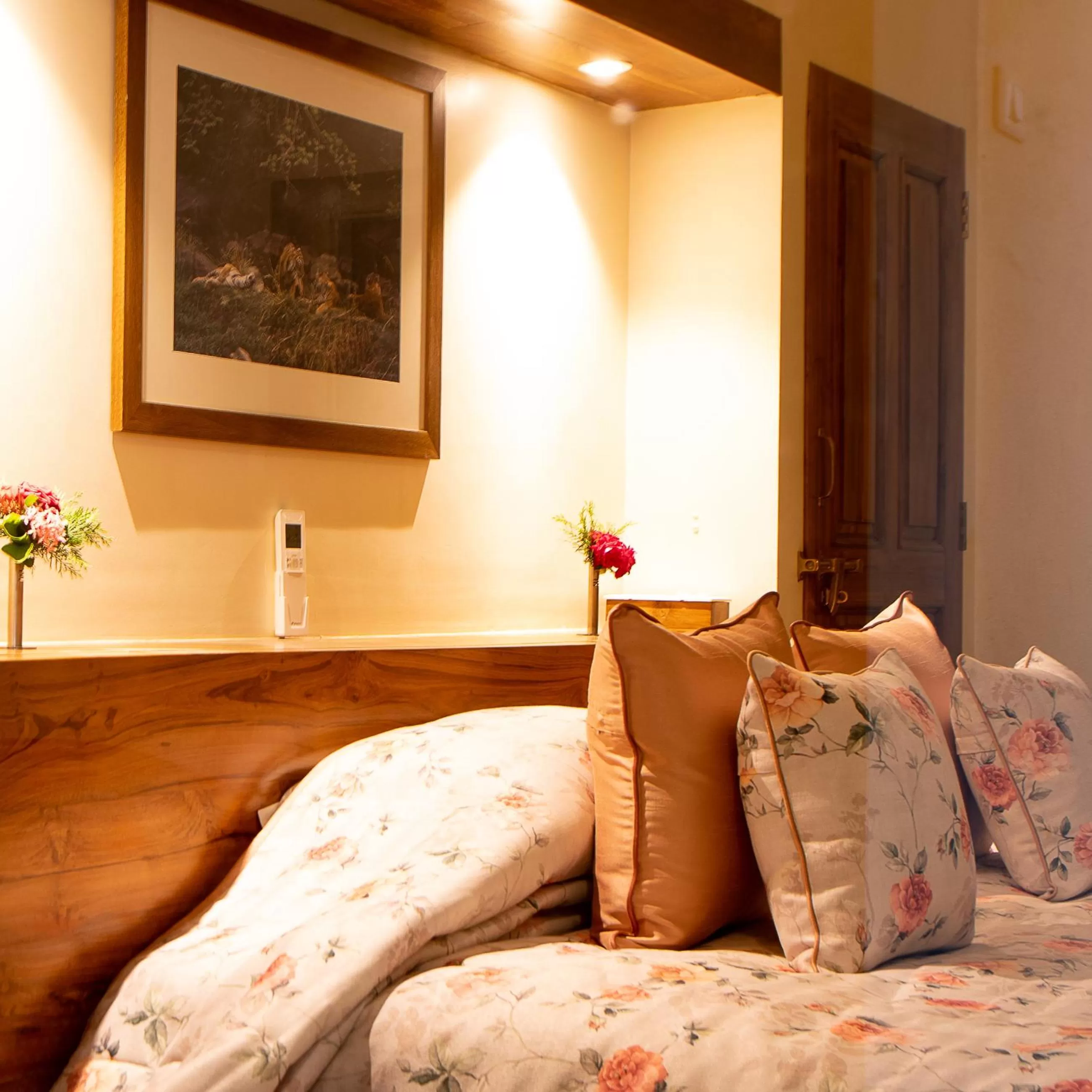 Bed in Fateh's Retreat, Homestay