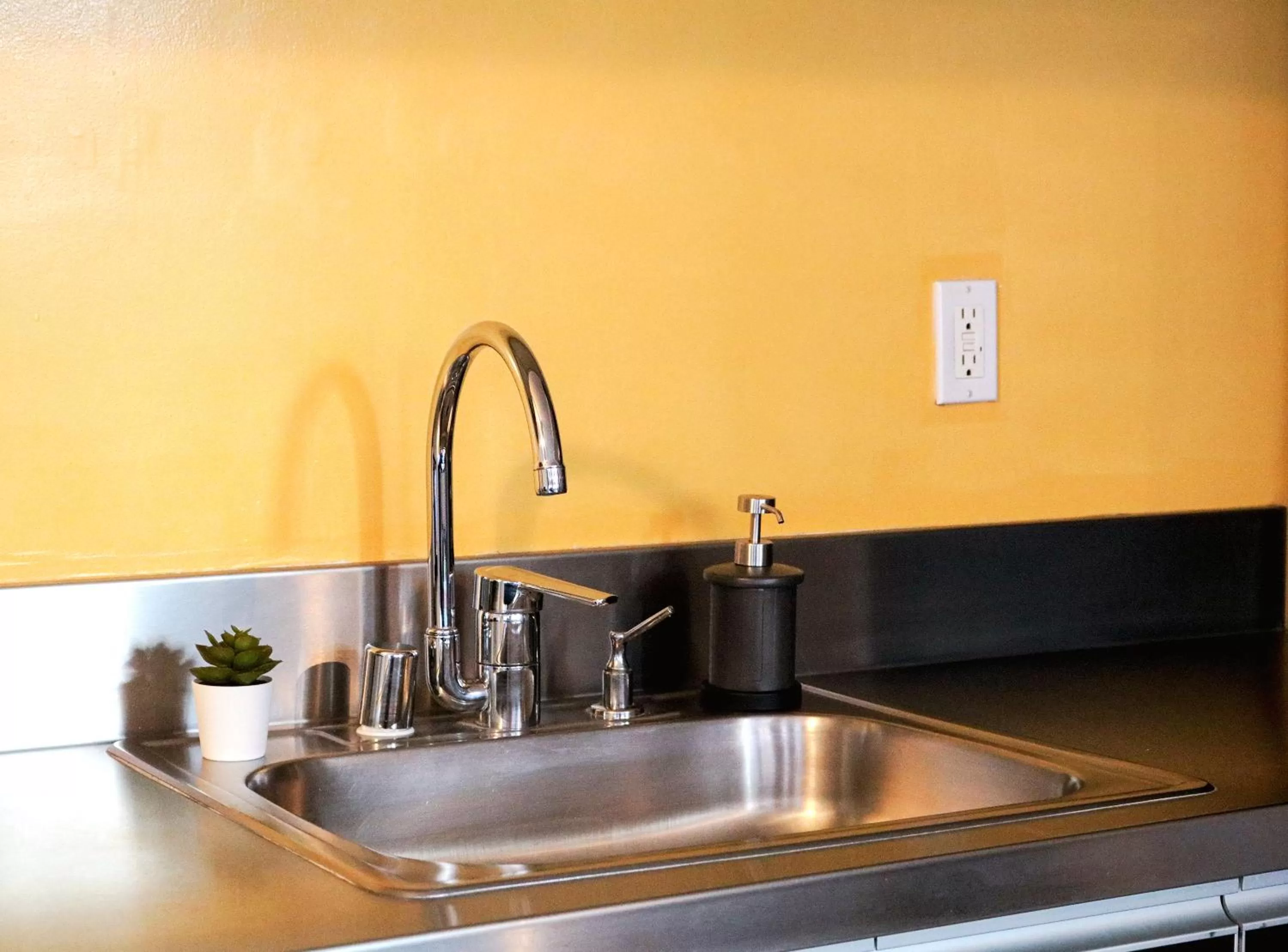 Kitchen/Kitchenette in The Haas Suites