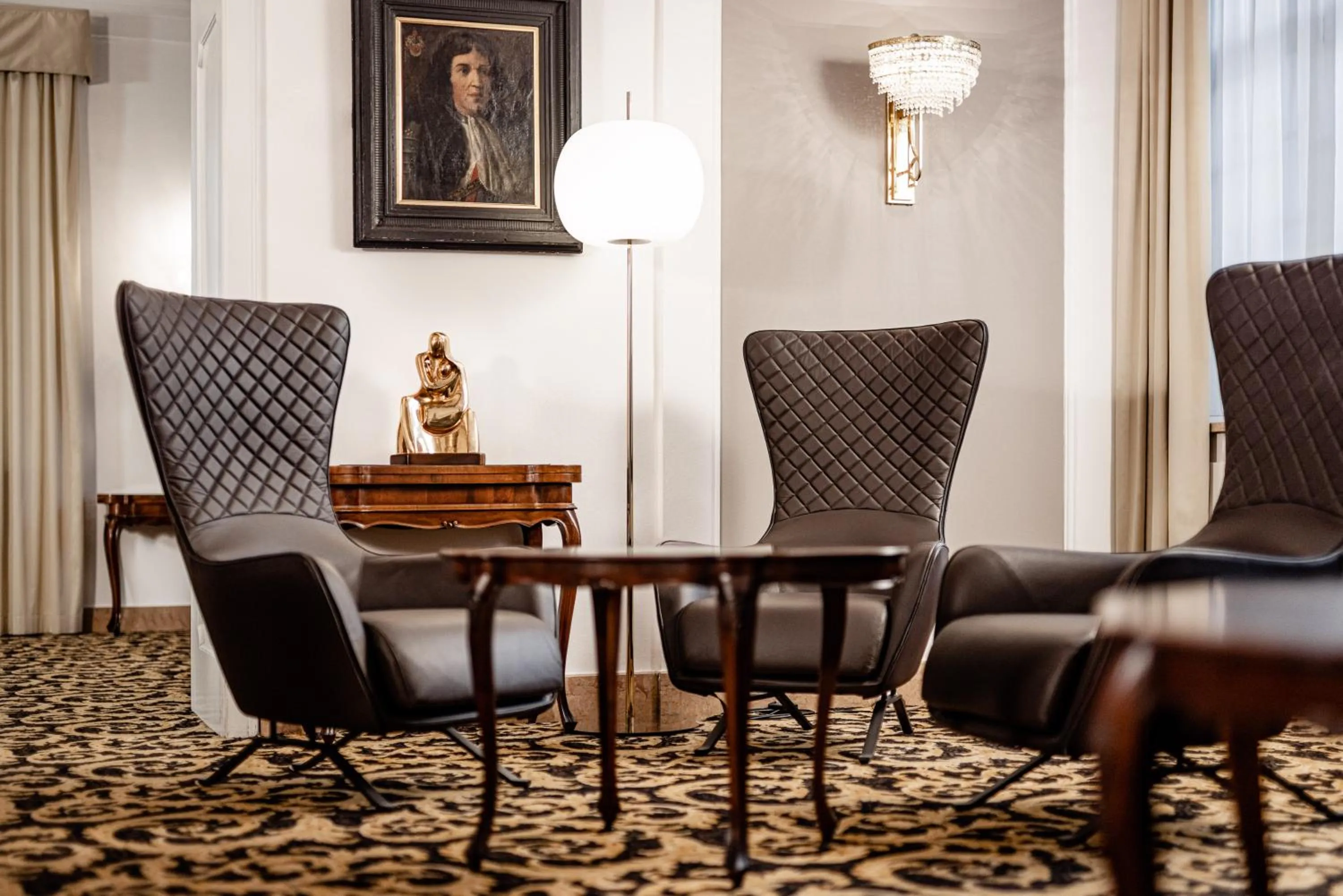 Communal lounge/ TV room in Classic Hotel Meranerhof