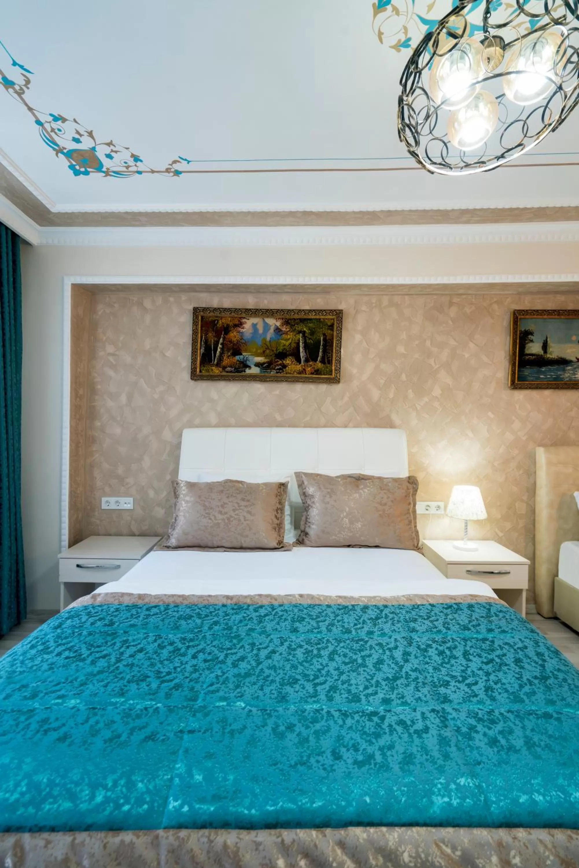 Decorative detail, Bed in ATAM HOTEL