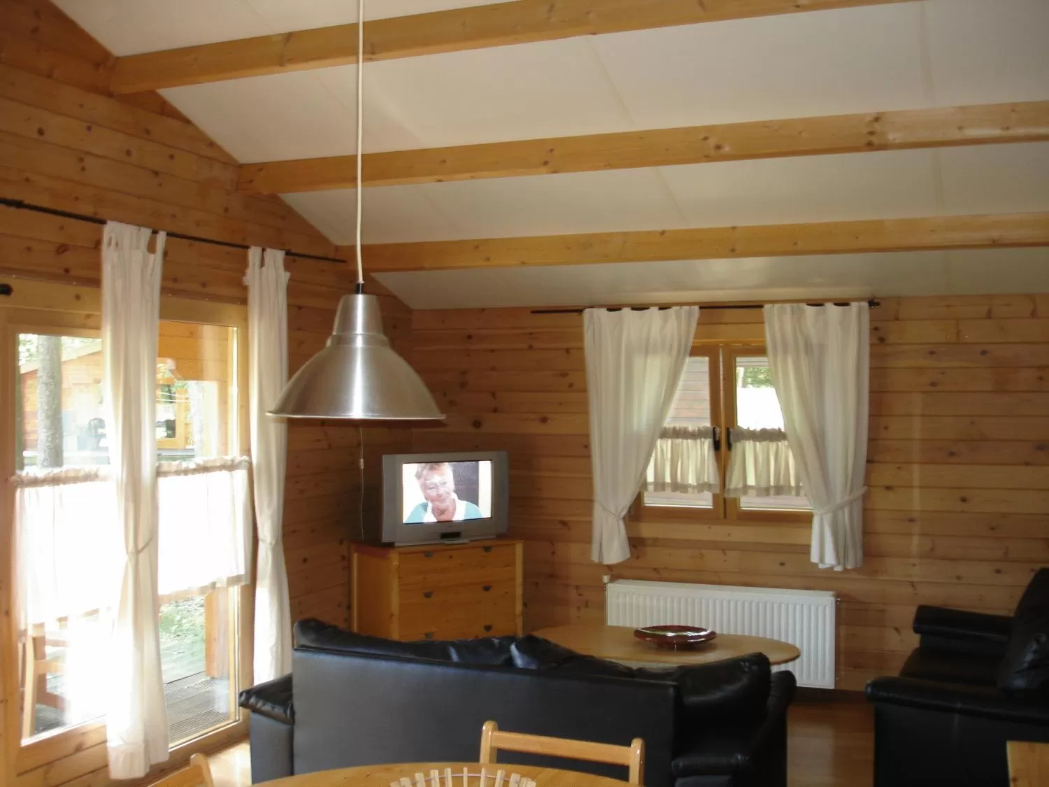 TV and multimedia, Seating Area in Motel- Bungalow-& Chaletpark de Brenkberg