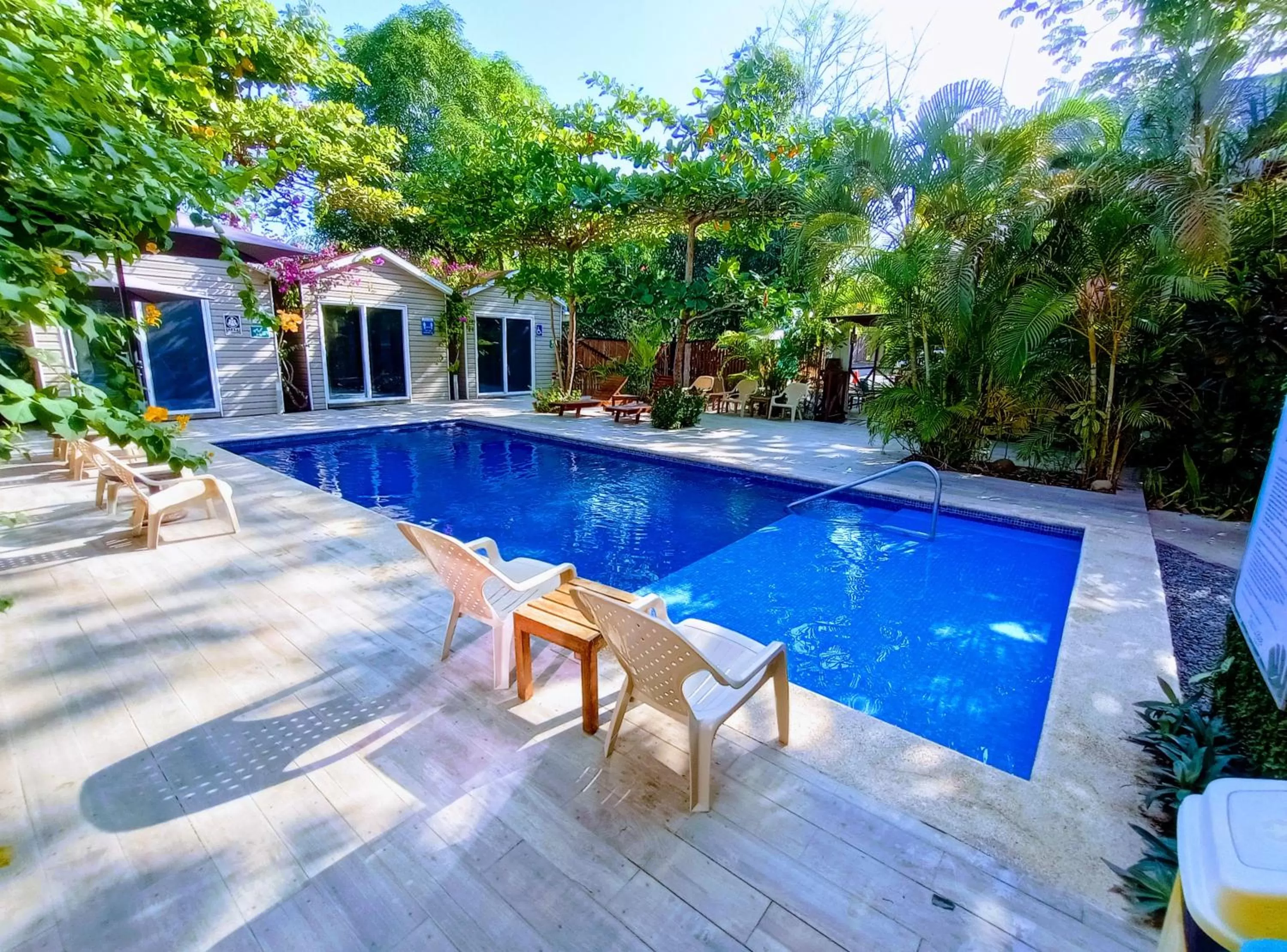 Pool view in Jaco Lodge Quiet Place
