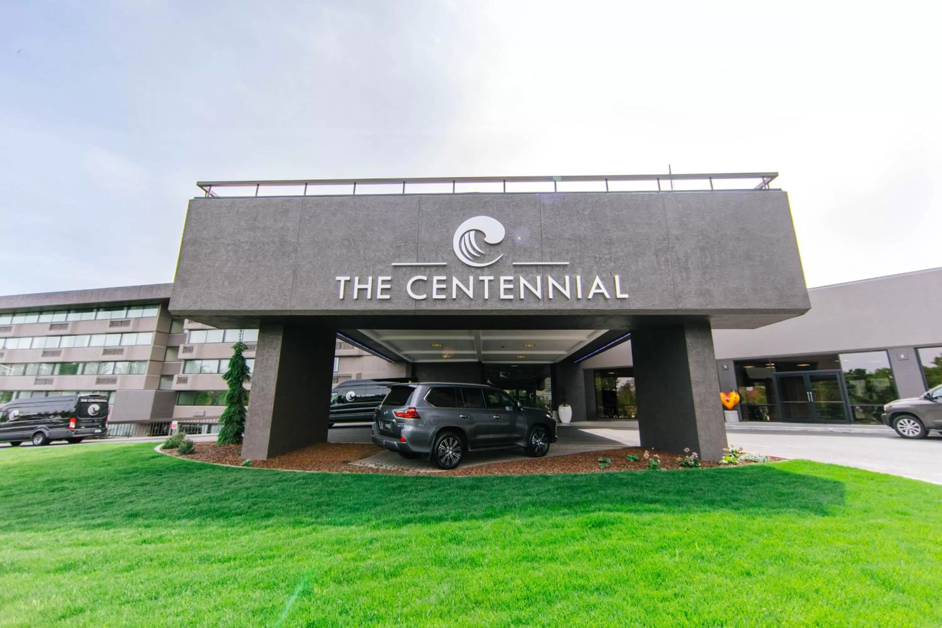 Property building in Centennial Hotel Spokane
