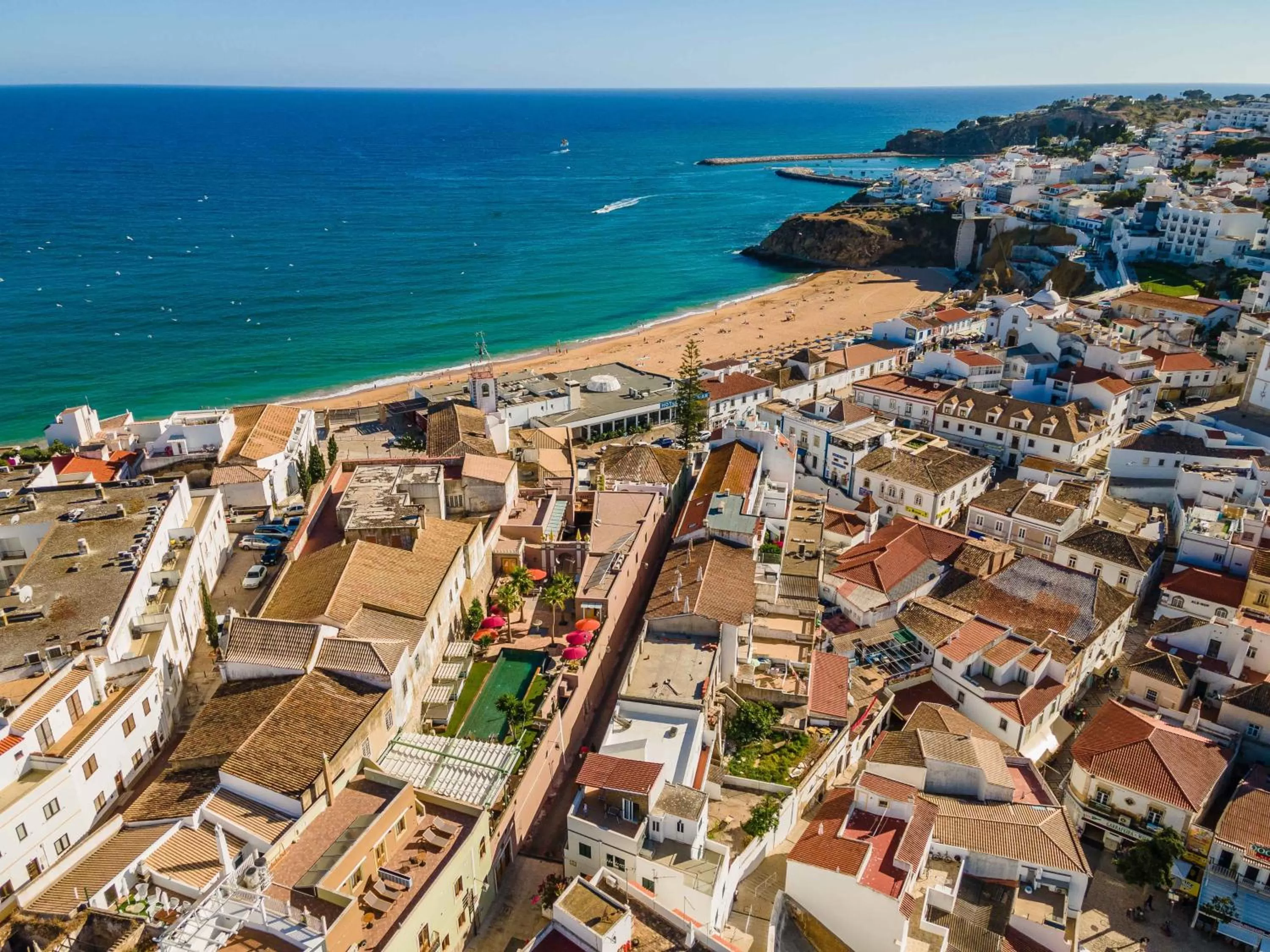 Bird's eye view in Vila Origens Boutique Hotel Albufeira – Adults Only