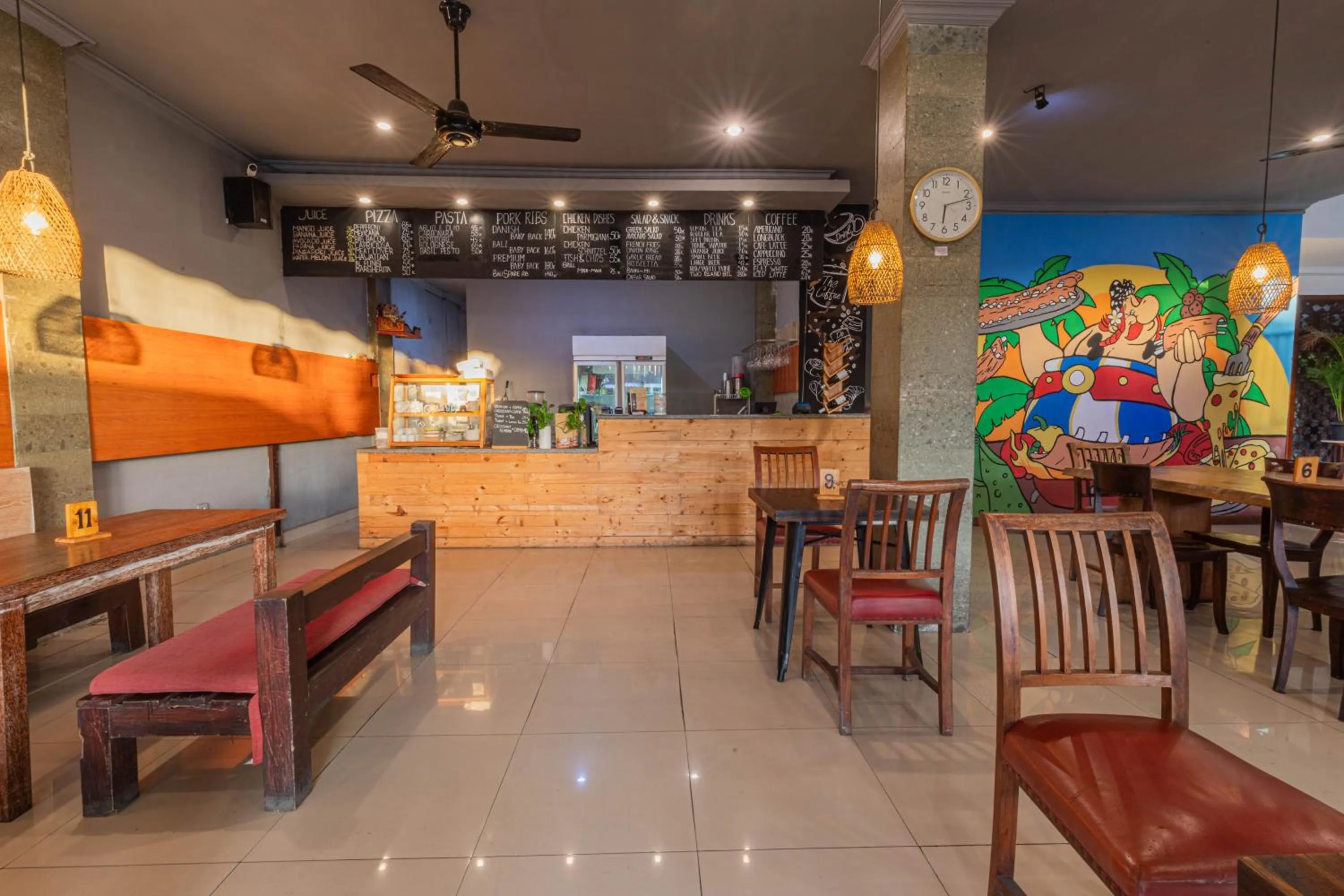 Restaurant/places to eat in Puri Mango Guest House Sanur