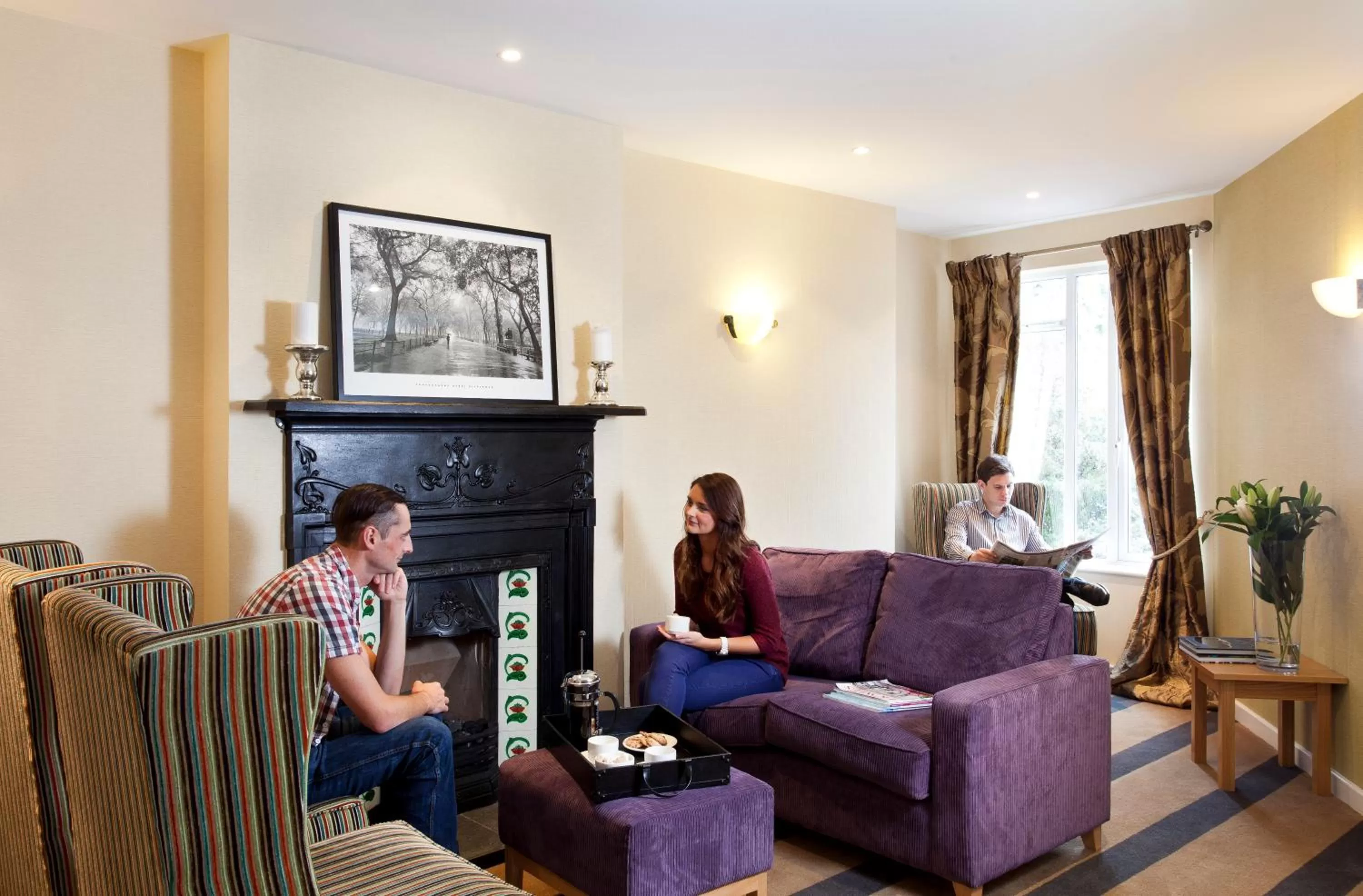 Lobby or reception in Tara Lodge