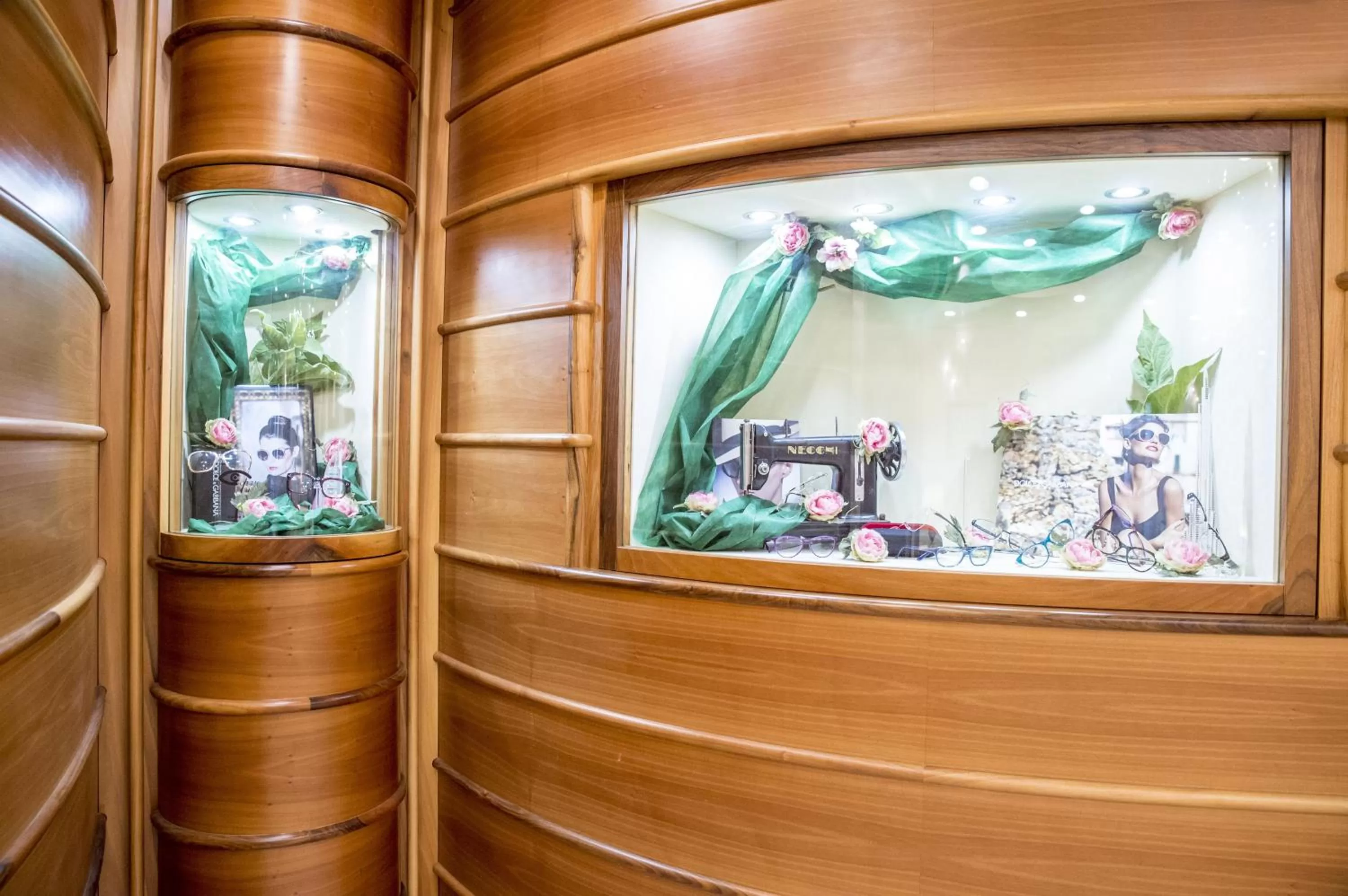 Decorative detail in Grand Hotel Victoria