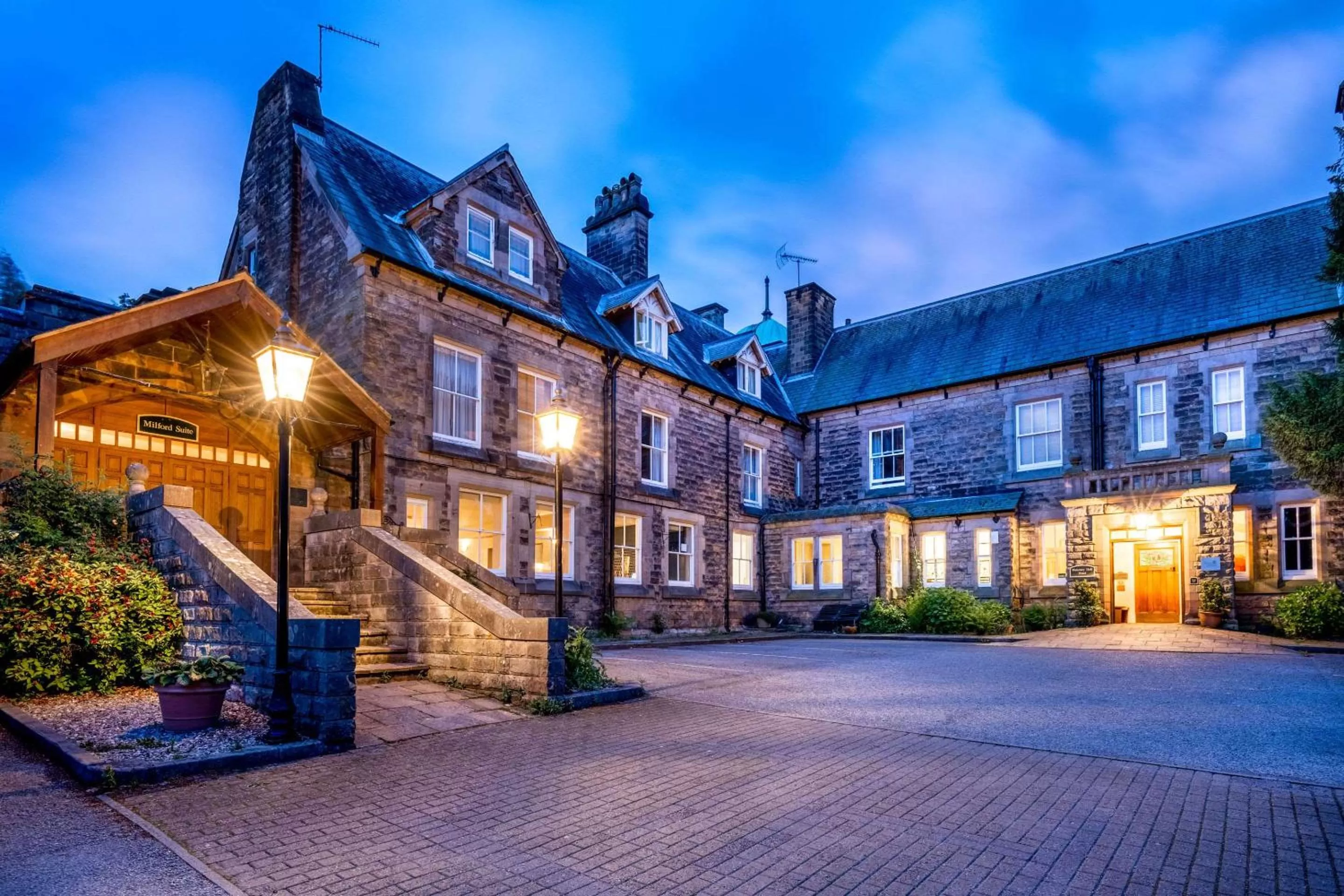 Property building in Makeney Hall Hotel