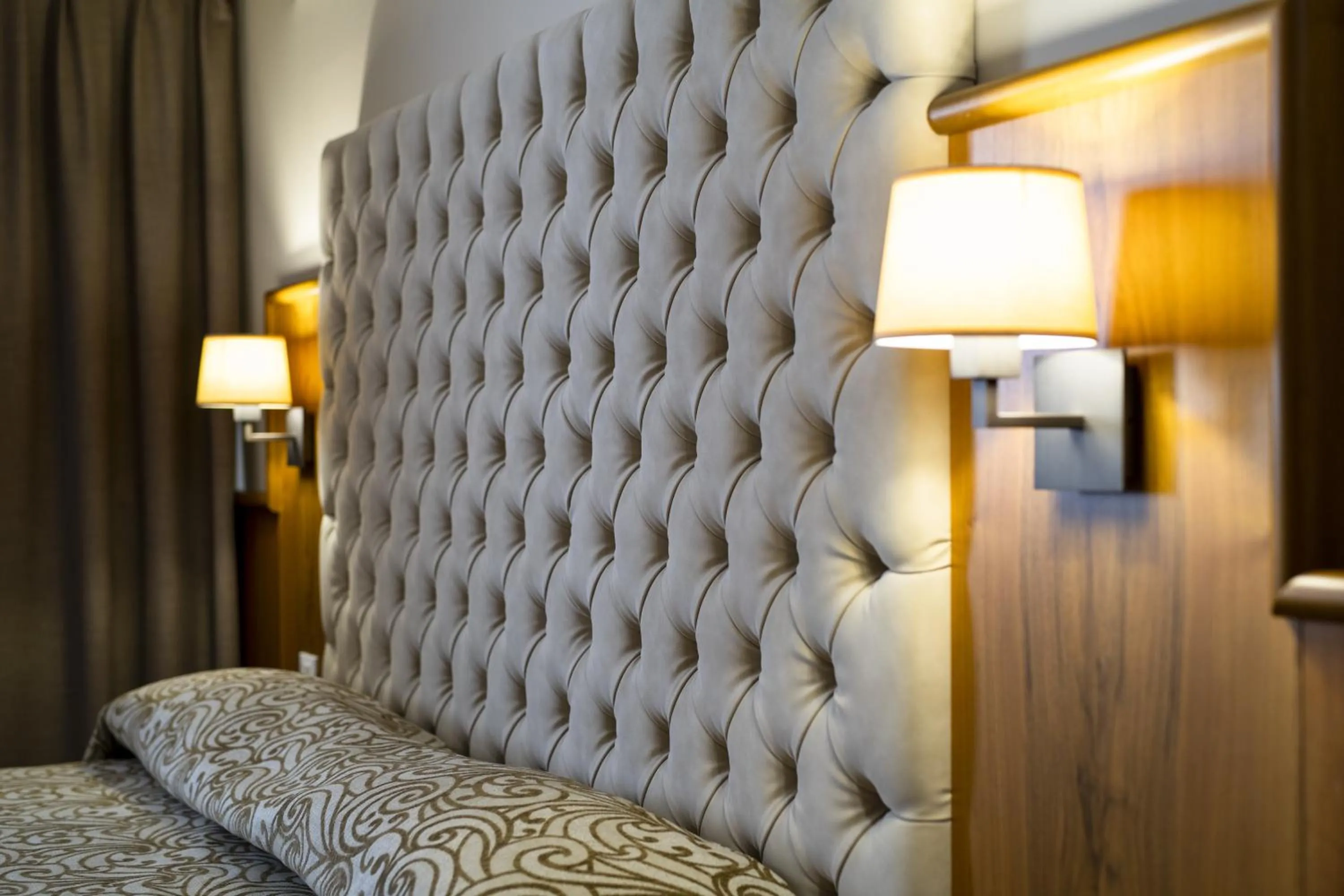 Bed in Hotel Panoramic