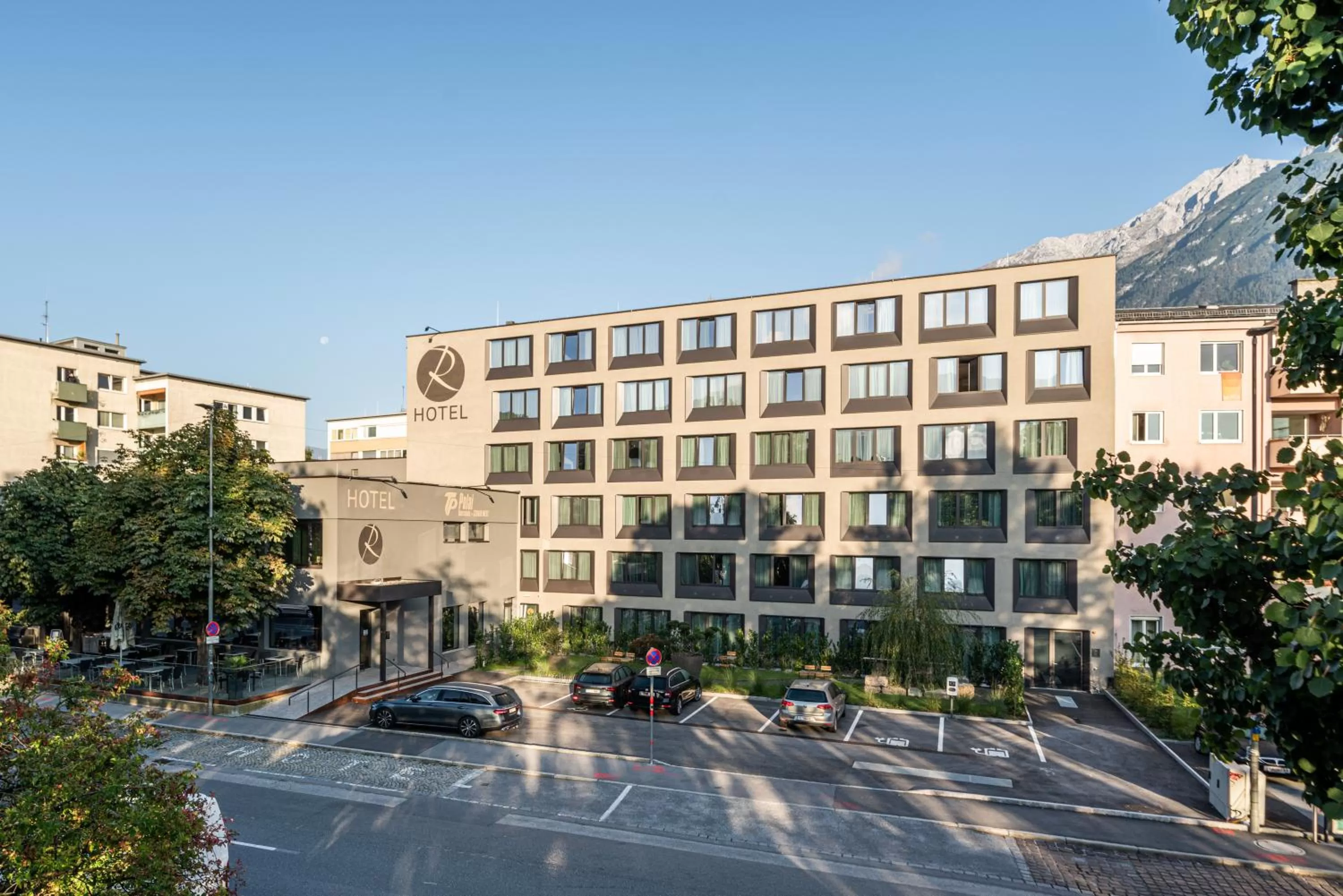 Property building in Rufi's Hotel Innsbruck