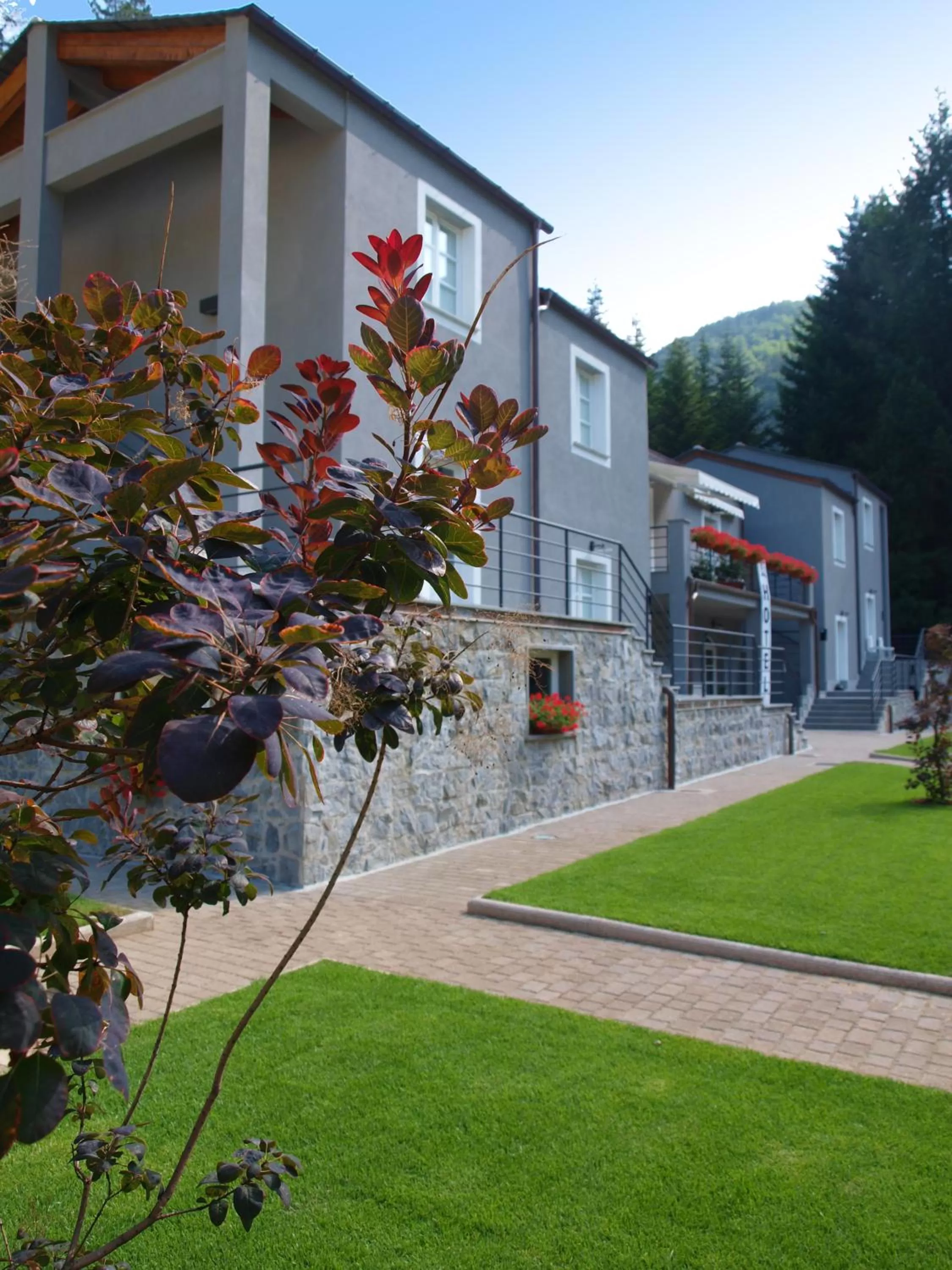 Facade/entrance in Hotel Abetaia
