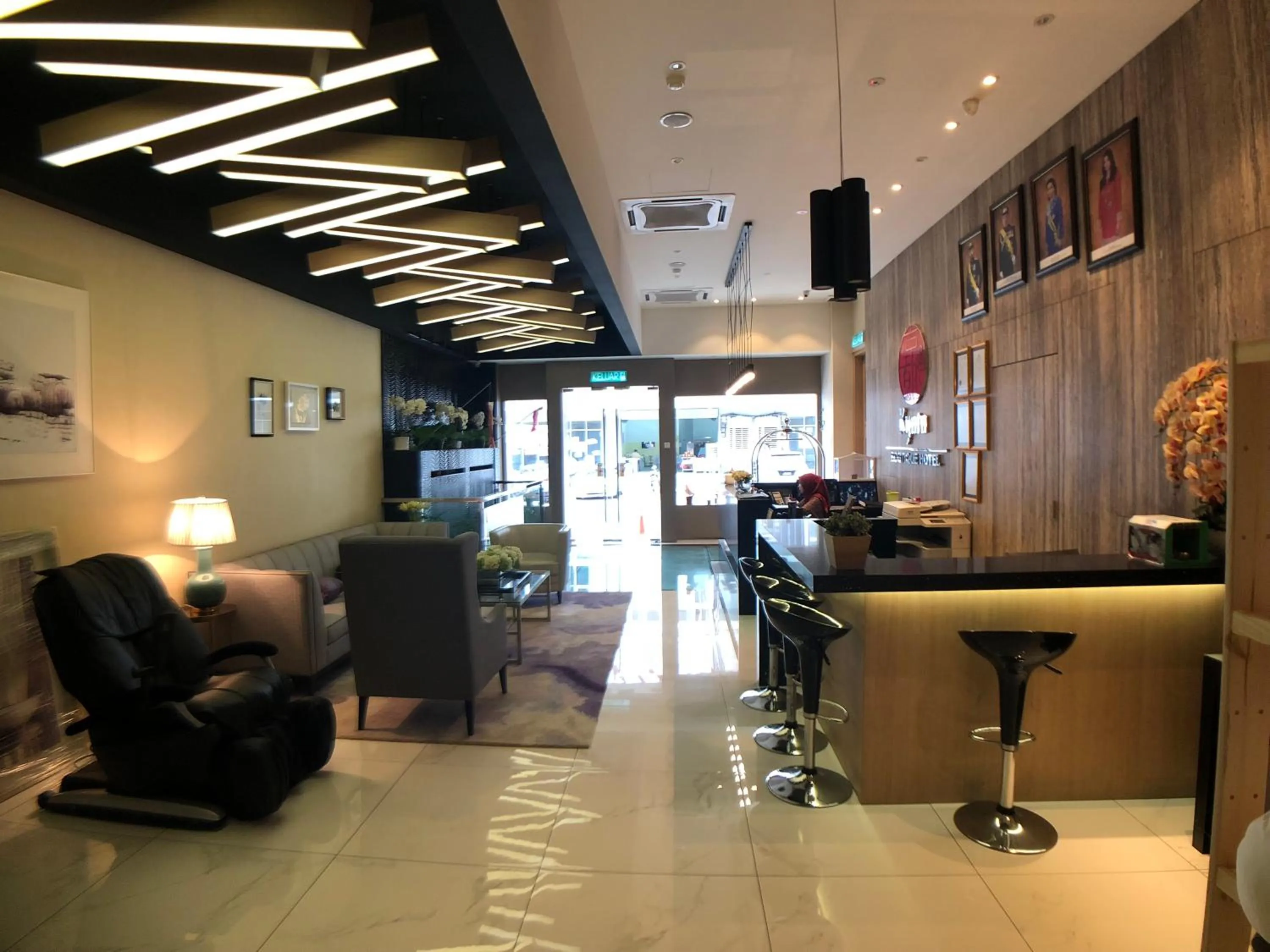 Lobby or reception in Kyoto Boutique Hotel