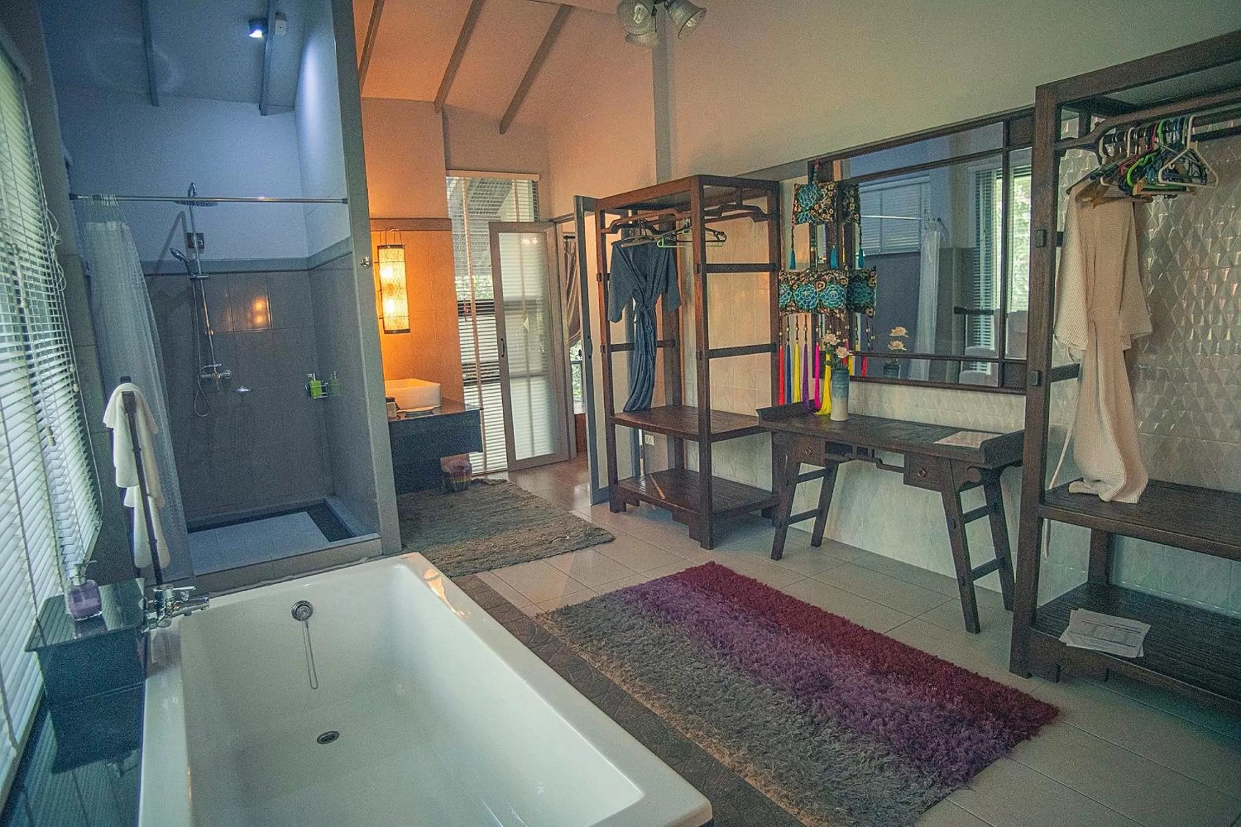 Bathroom in Baan Suan Residence เฮือนพักบ้านสวน