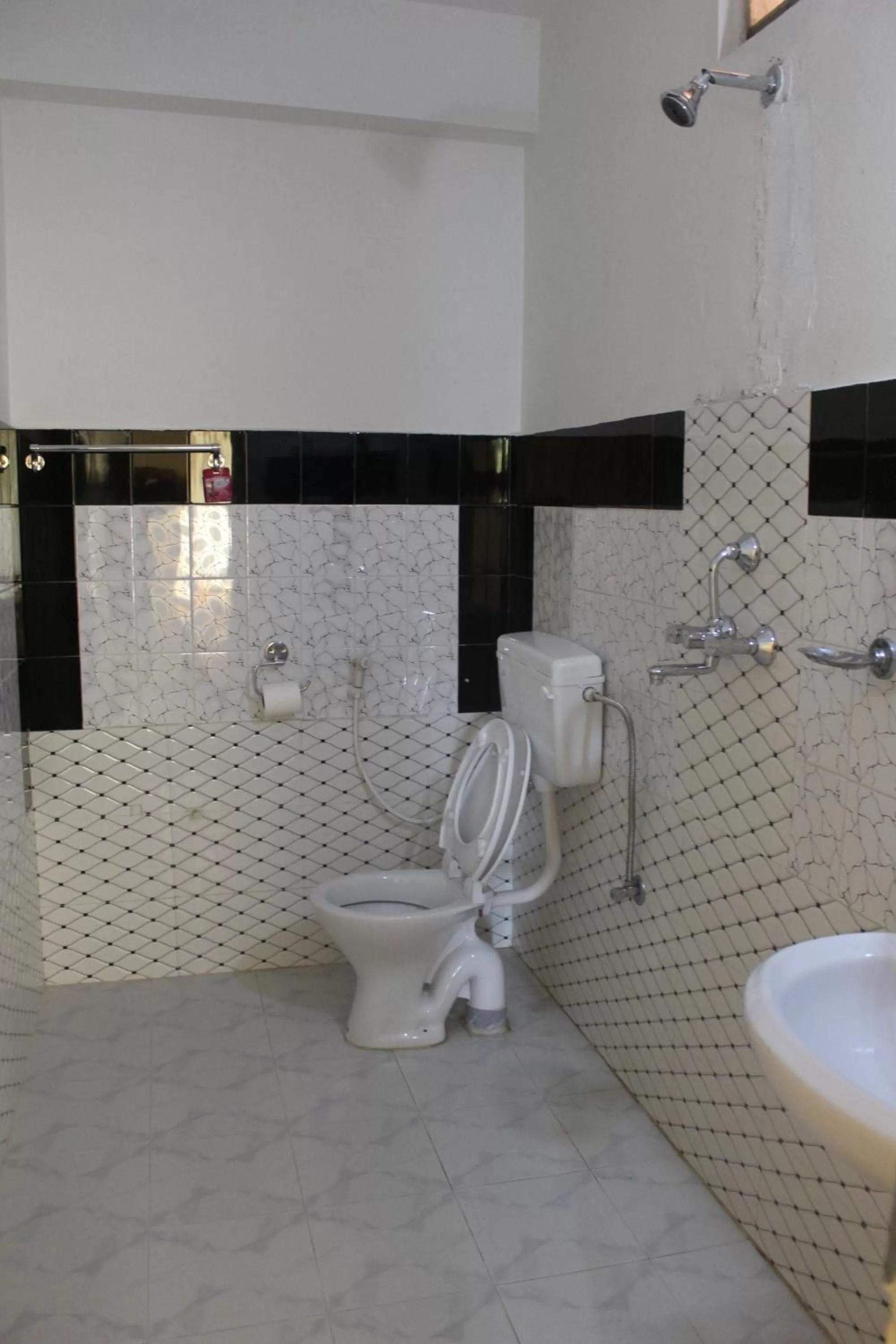 Shower in Hotel Nana Pokhara