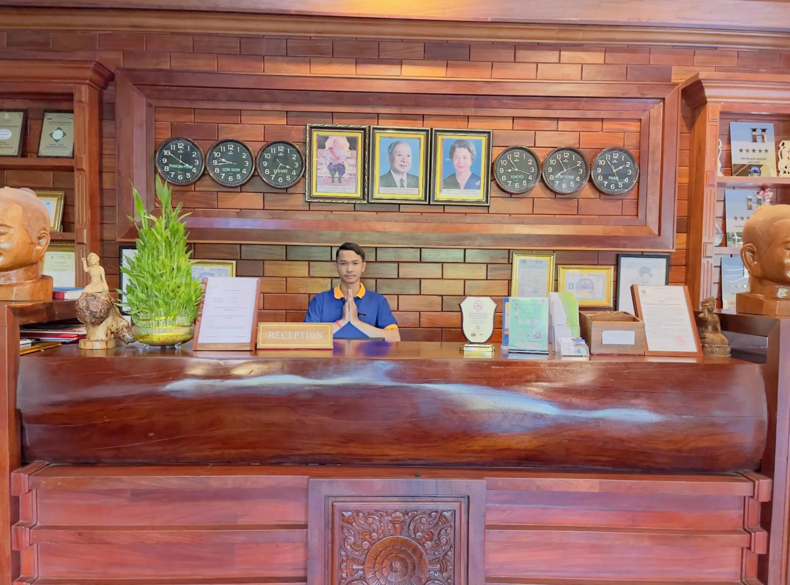 Lobby or reception in Try Palace Resort-Kep