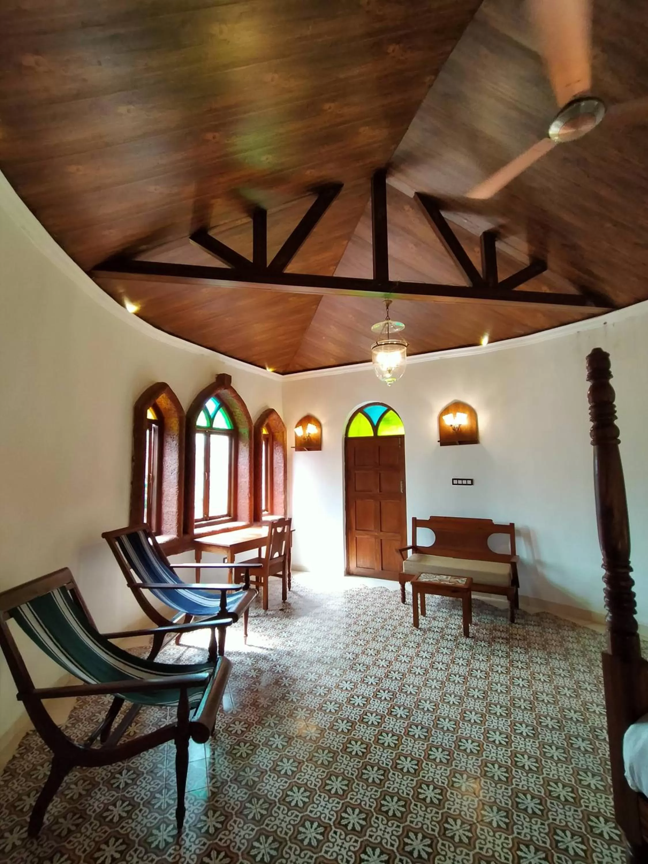 Living room in Porsu