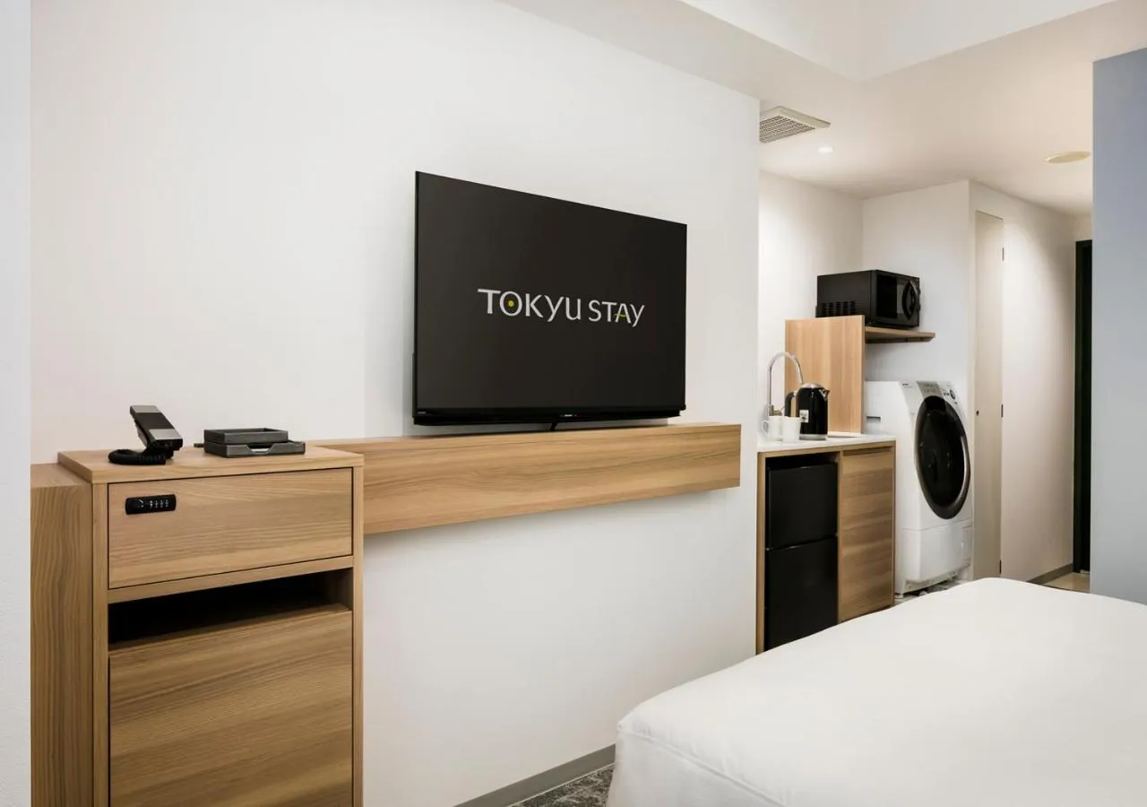 TV and multimedia, Bed in Tokyu Stay Shibuya Shin-Minamiguchi