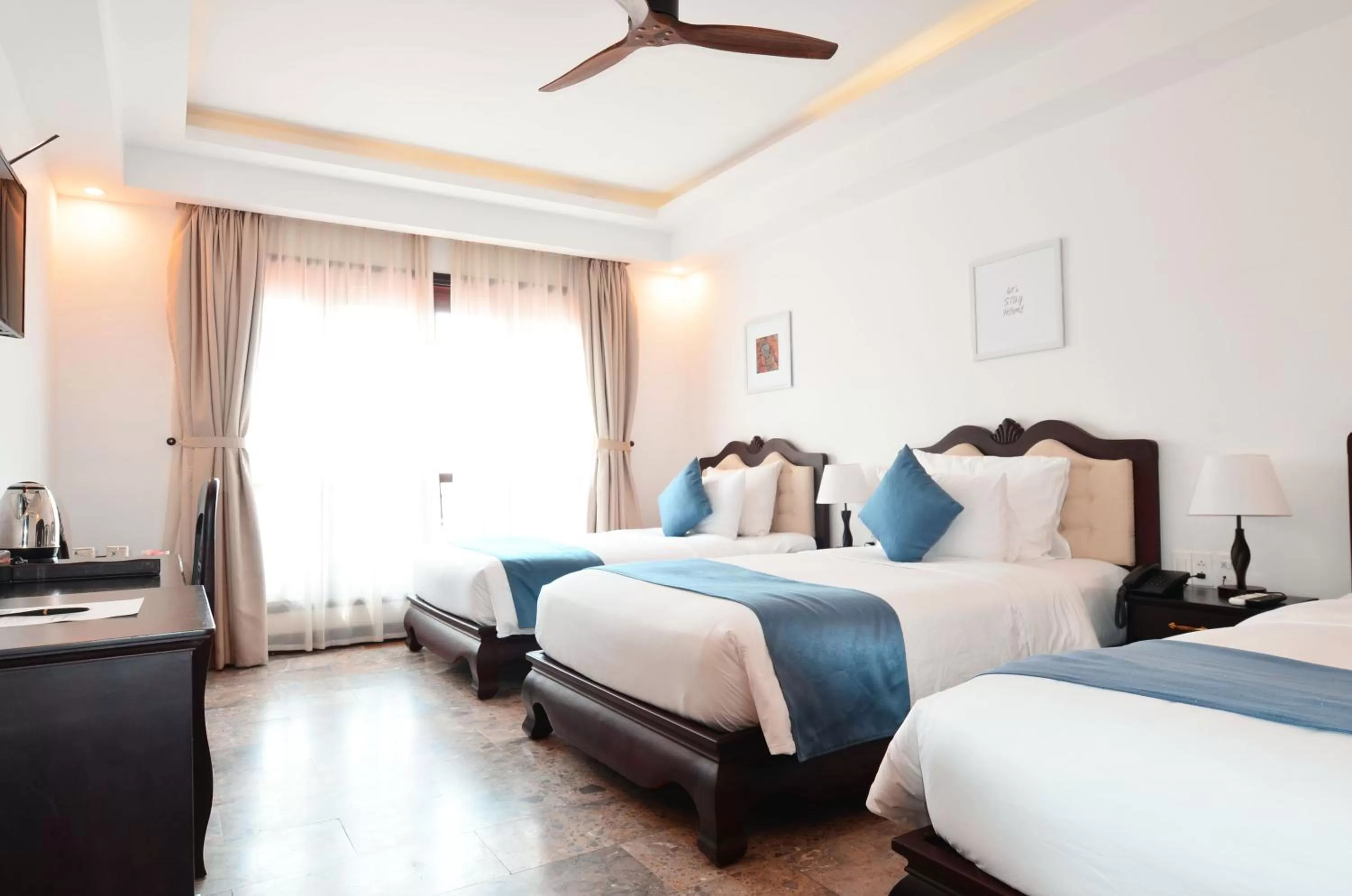 Bedroom, Bed in Hoian Central Hotel