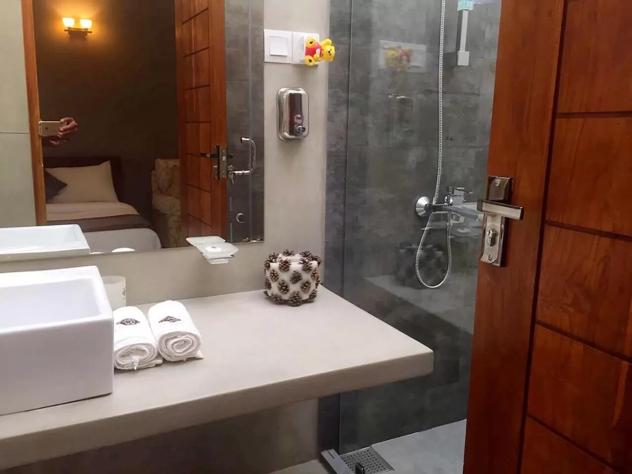 Bathroom in Hotel Heladiv