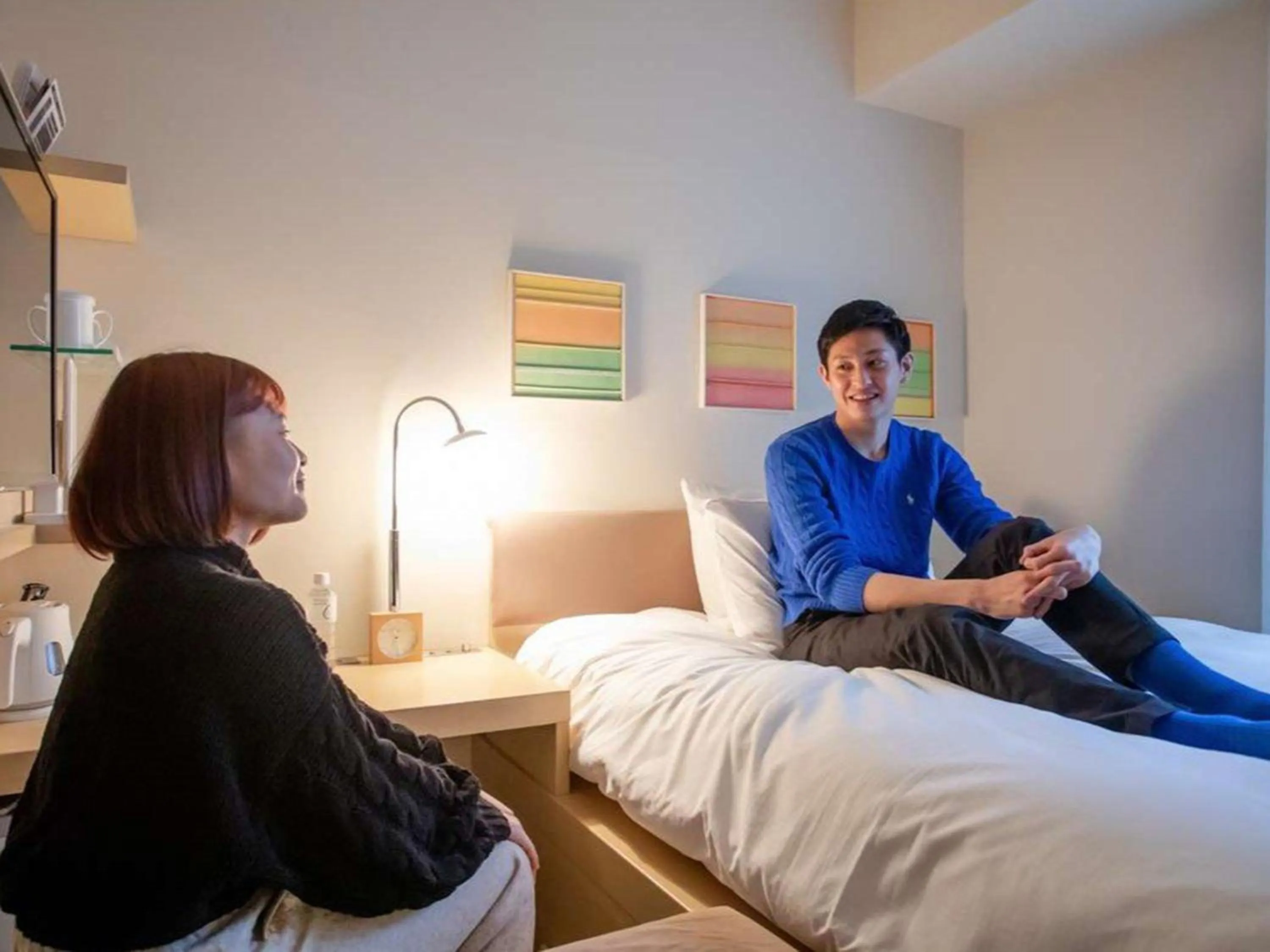 Photo of the whole room, Bed in Hotel Resol Ikebukuro