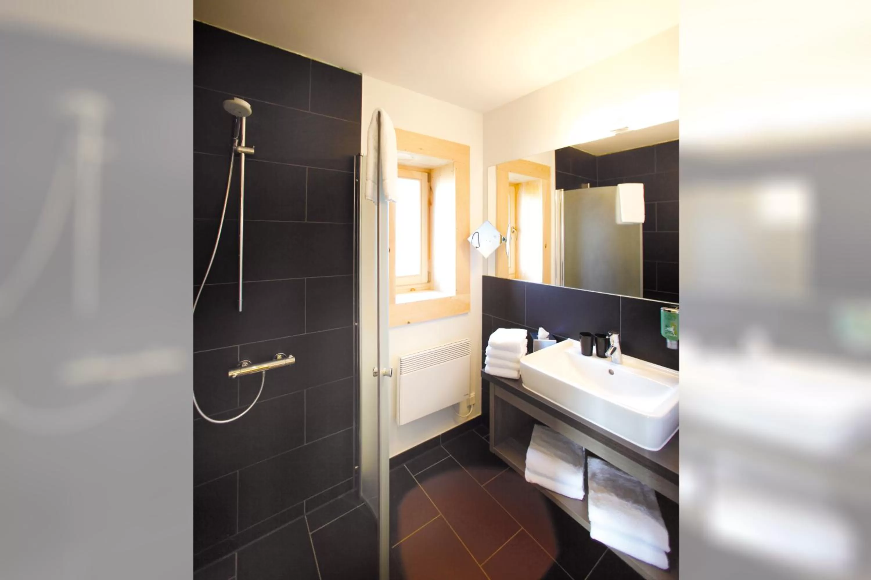 Shower, Bathroom in Resort Hotel Bispingen Superior