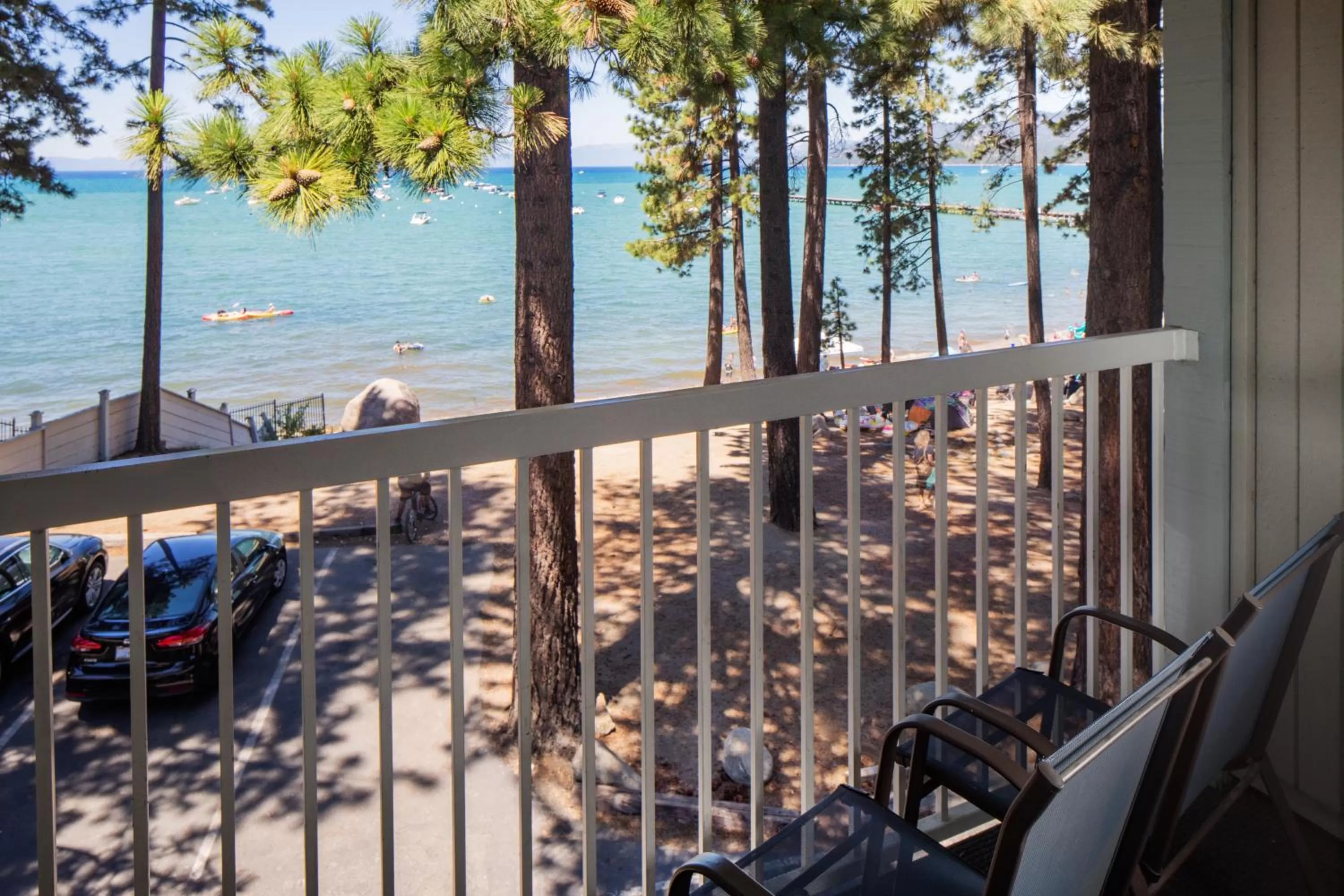 Lake view in Beach Retreat & Lodge at Tahoe