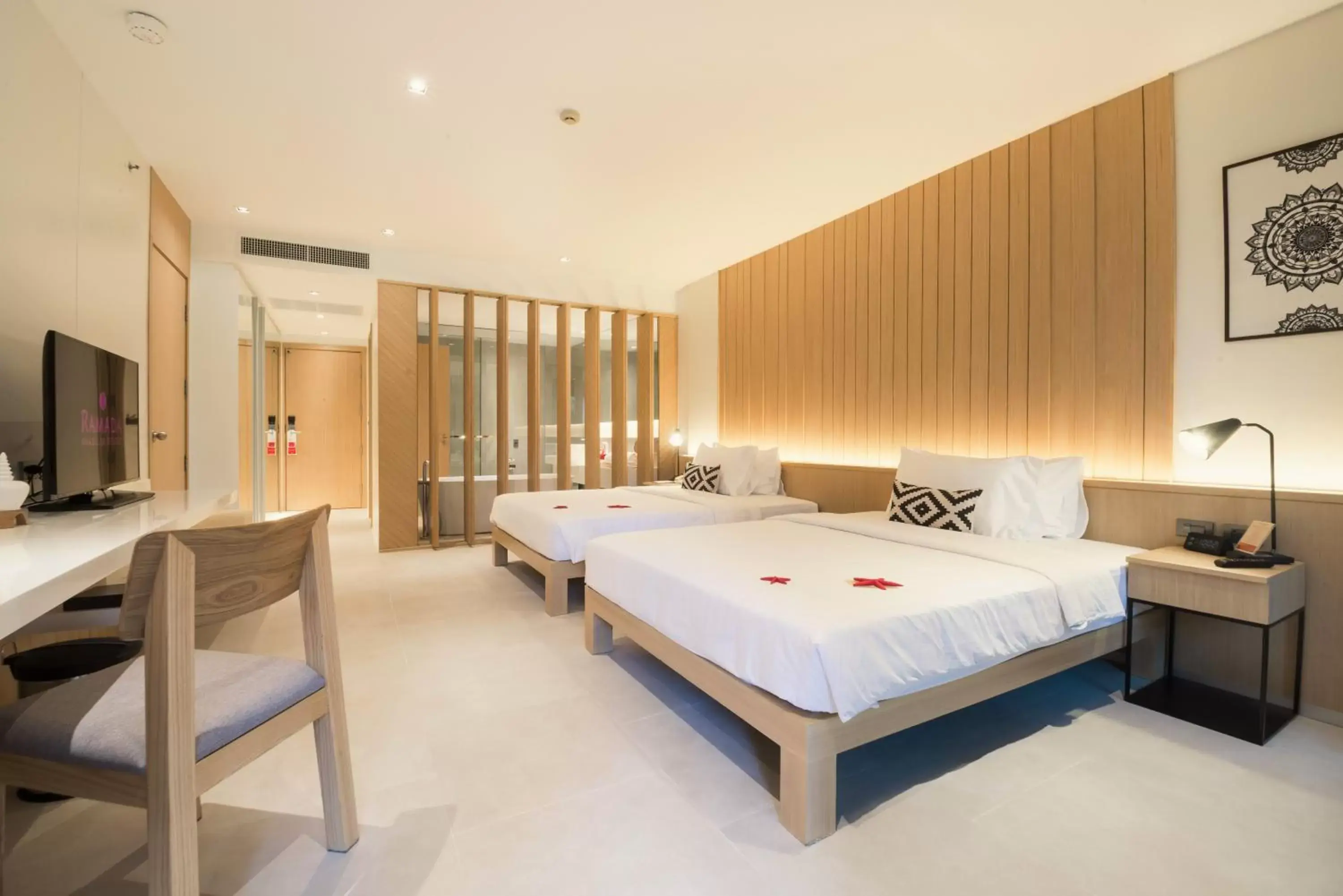 Deluxe Oasis Twin Room in Ramada Resort by Wyndham Khao Lak - SHA Plus Extra Deluxe Oasis Twin Room in Ramada Resort by Wyndham Khao Lak - SHA Plus Extra