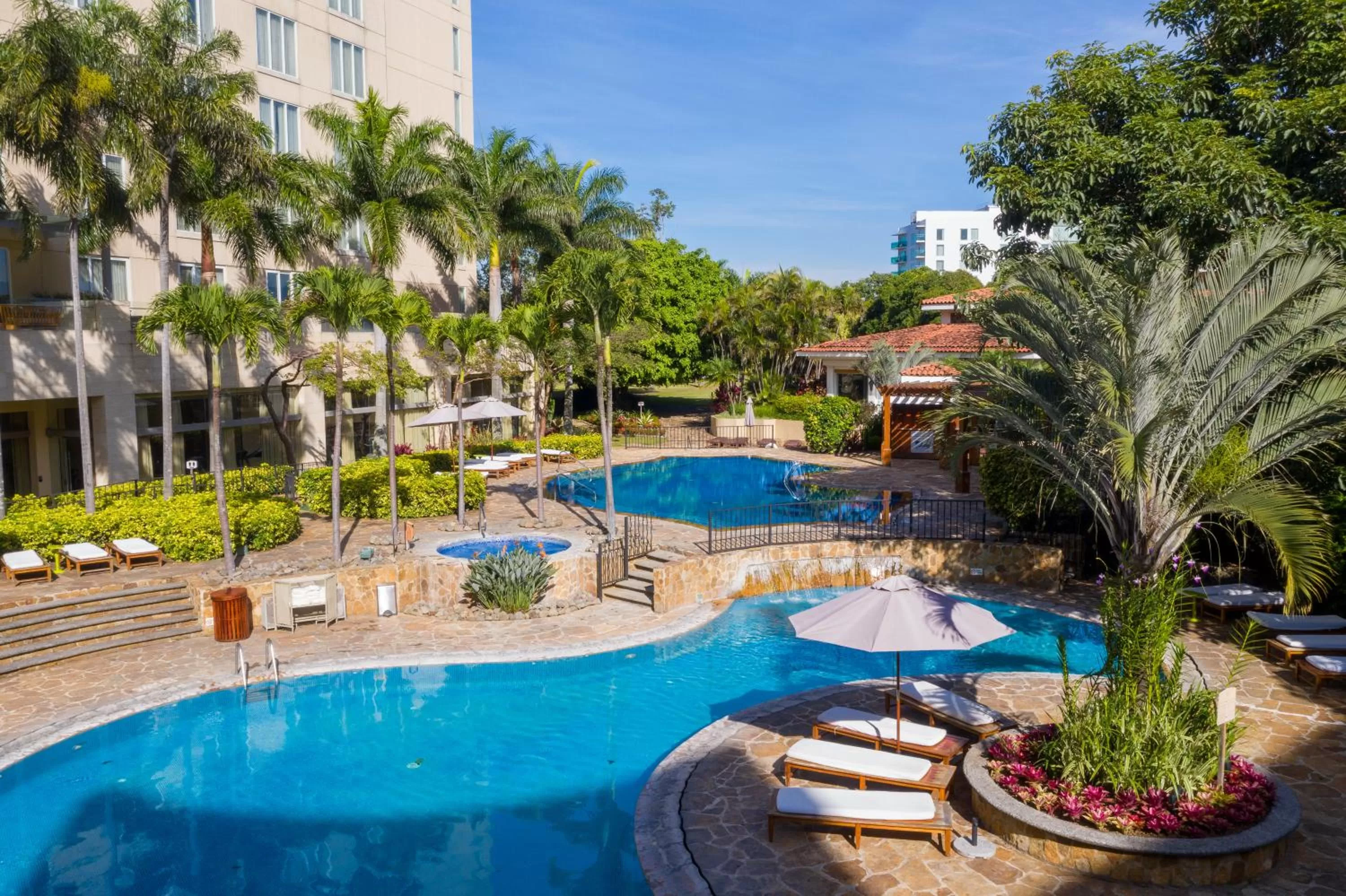 Pool view in InterContinental Costa Rica at Multiplaza Mall by IHG