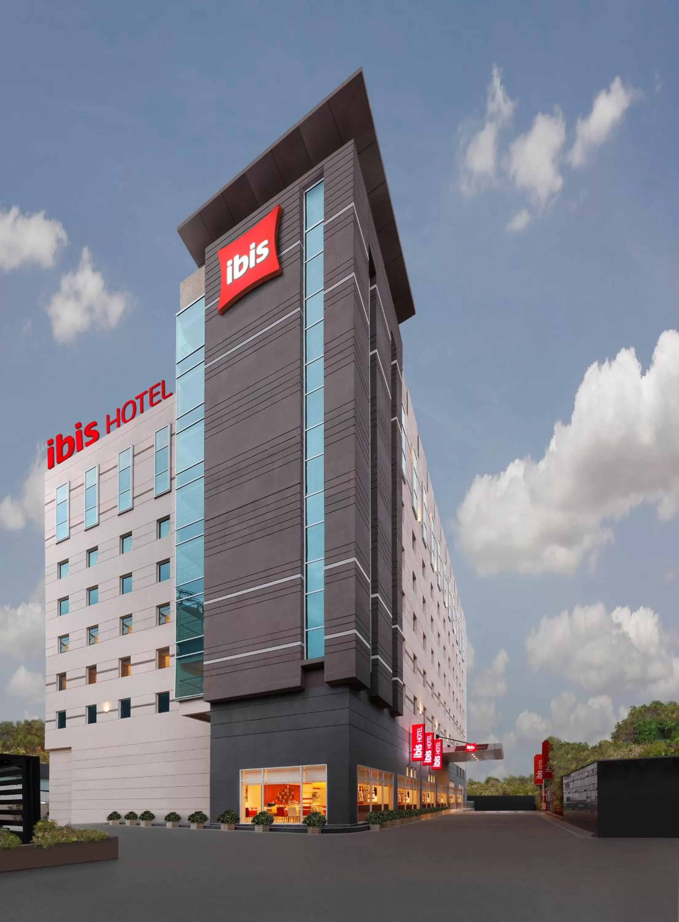 Facade/entrance in ibis Hyderabad Hitec City - An Accor Brand