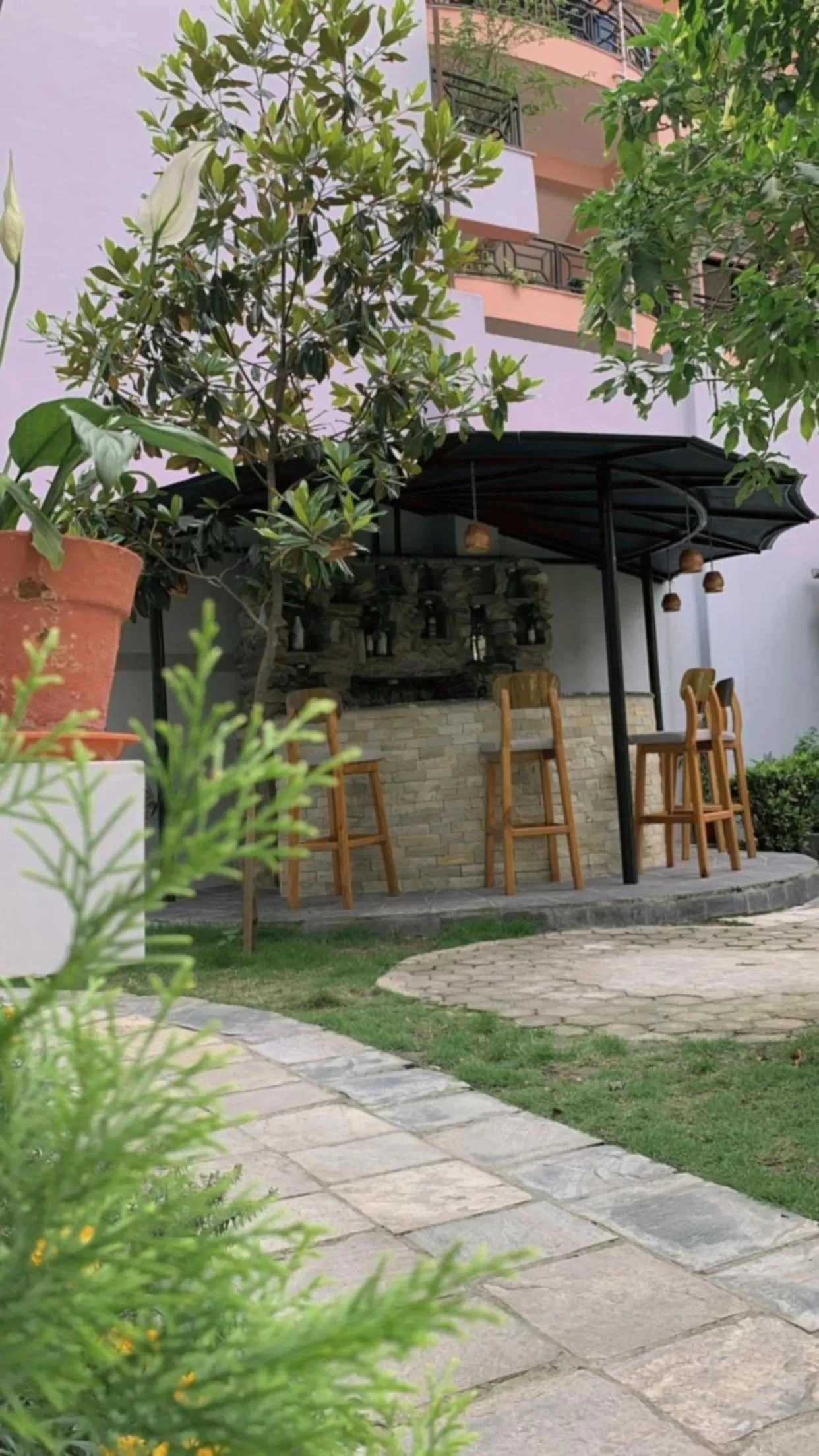 Garden view in Hotel ABC, Boutique Hotel in Pokhara