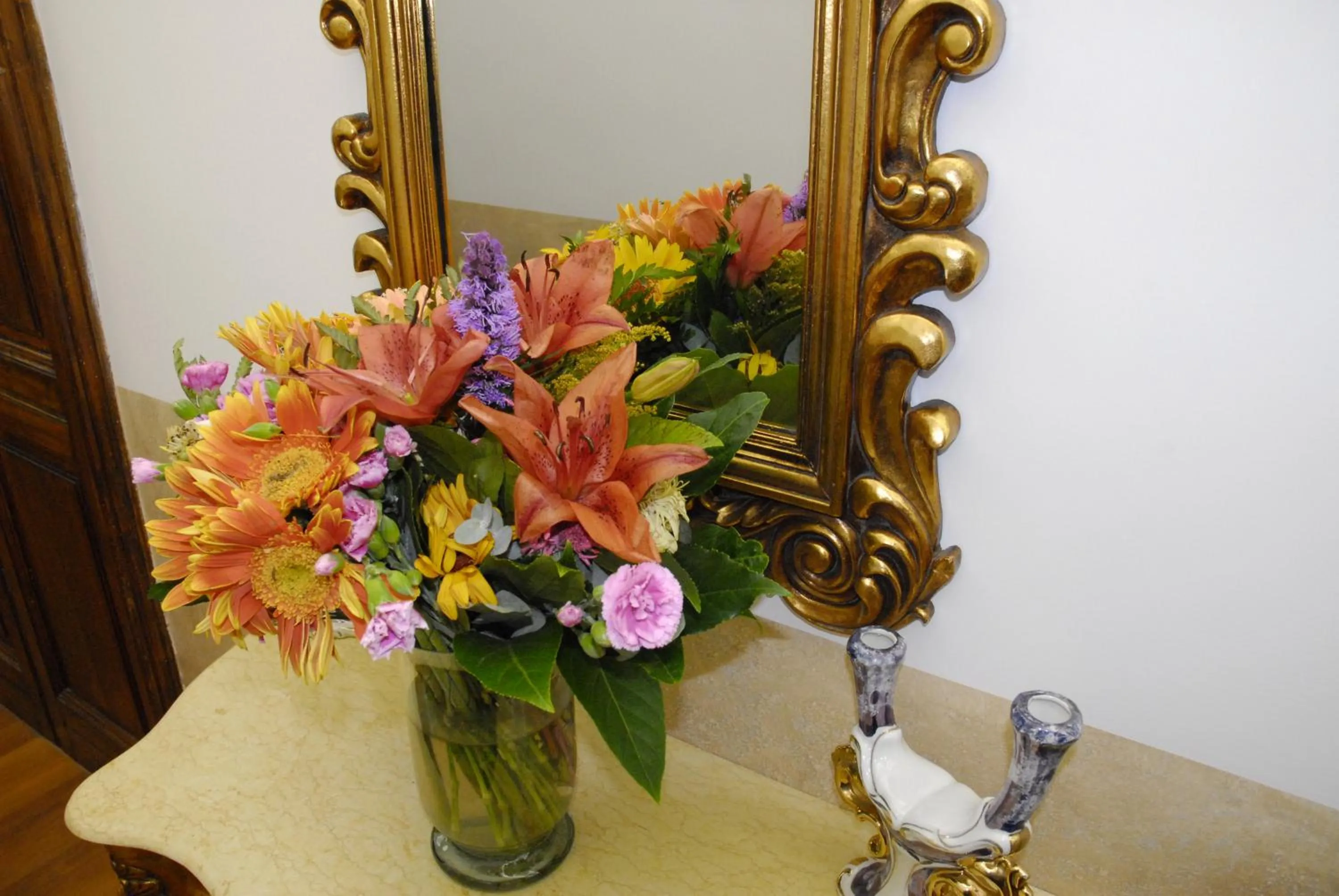 Decorative detail in Dulcis In Fundo b&b