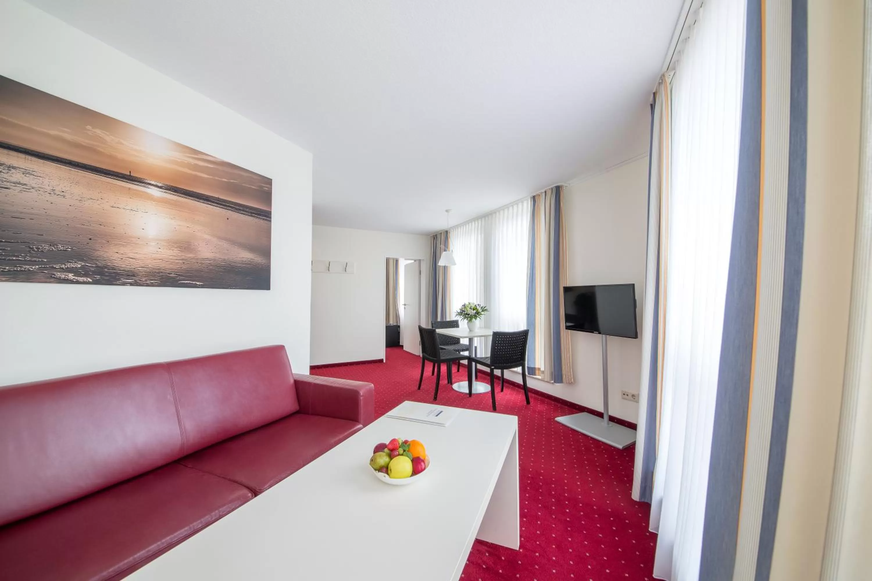 Living room in Michels Strandhotel Germania