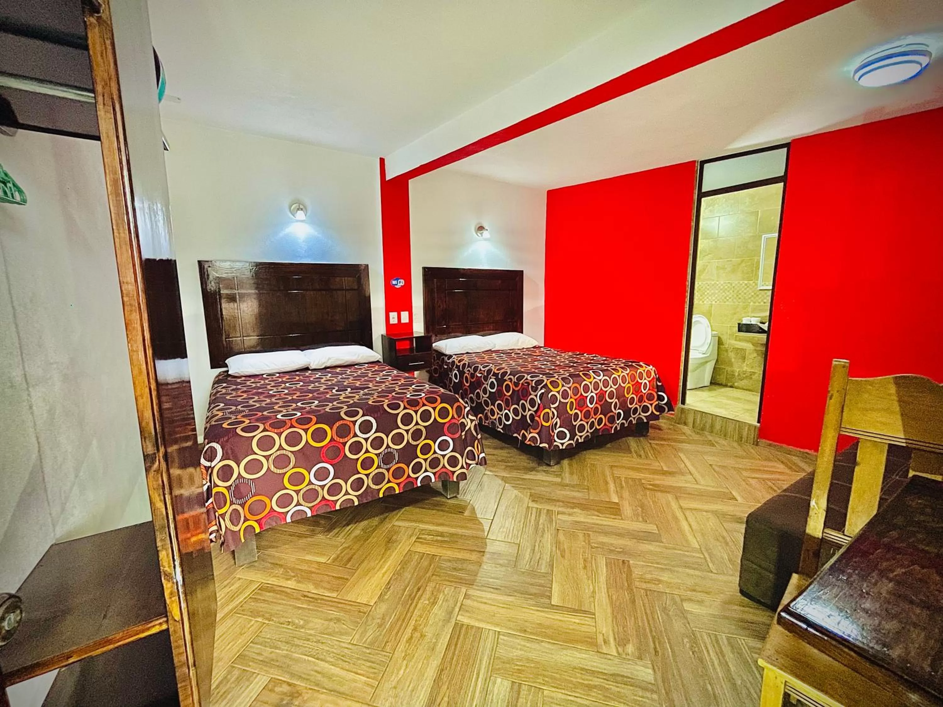 Bed in HOTEL LA GRAN MANZANA