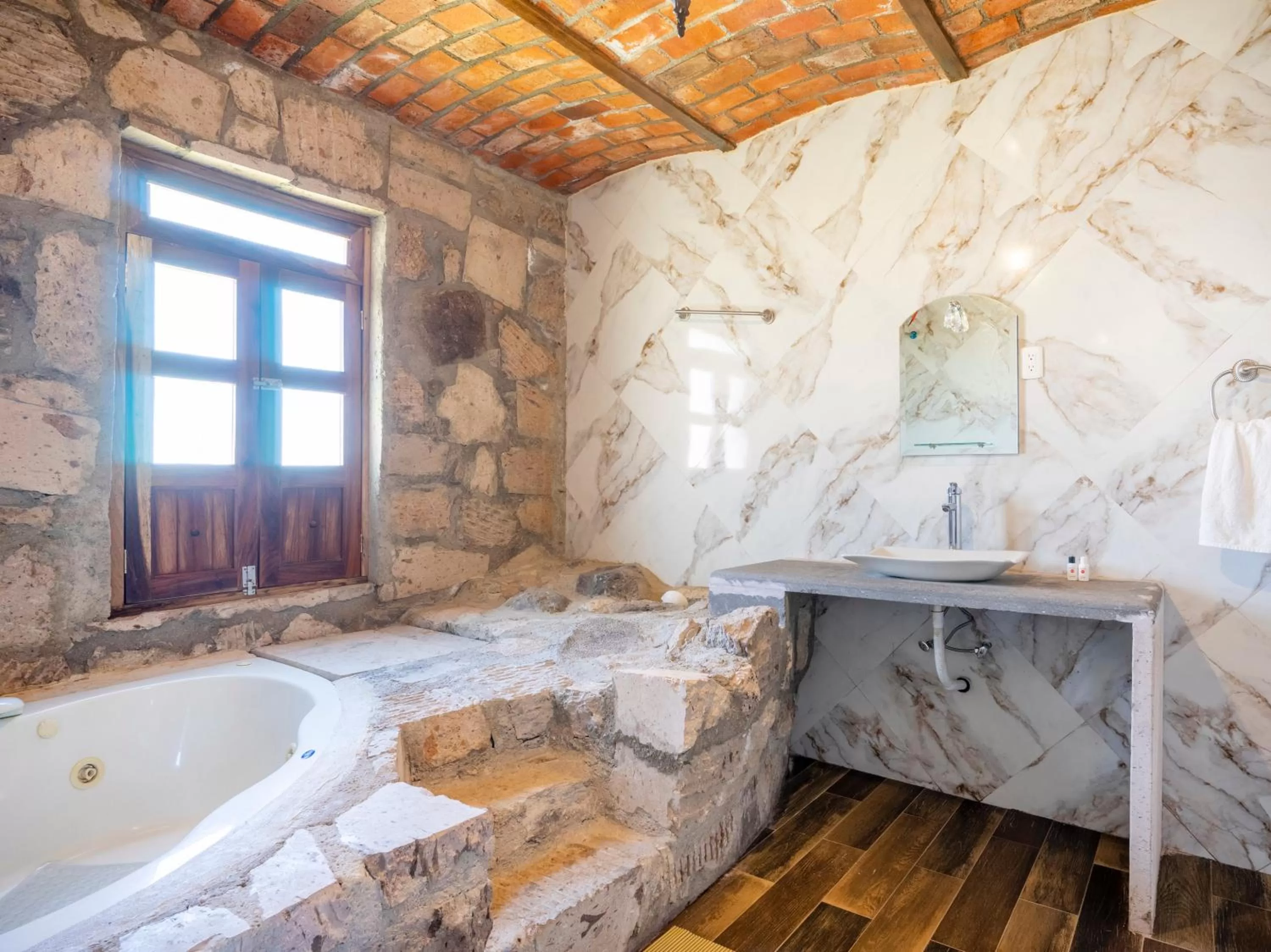 Bathroom in Collection O Hotel Monte Agave