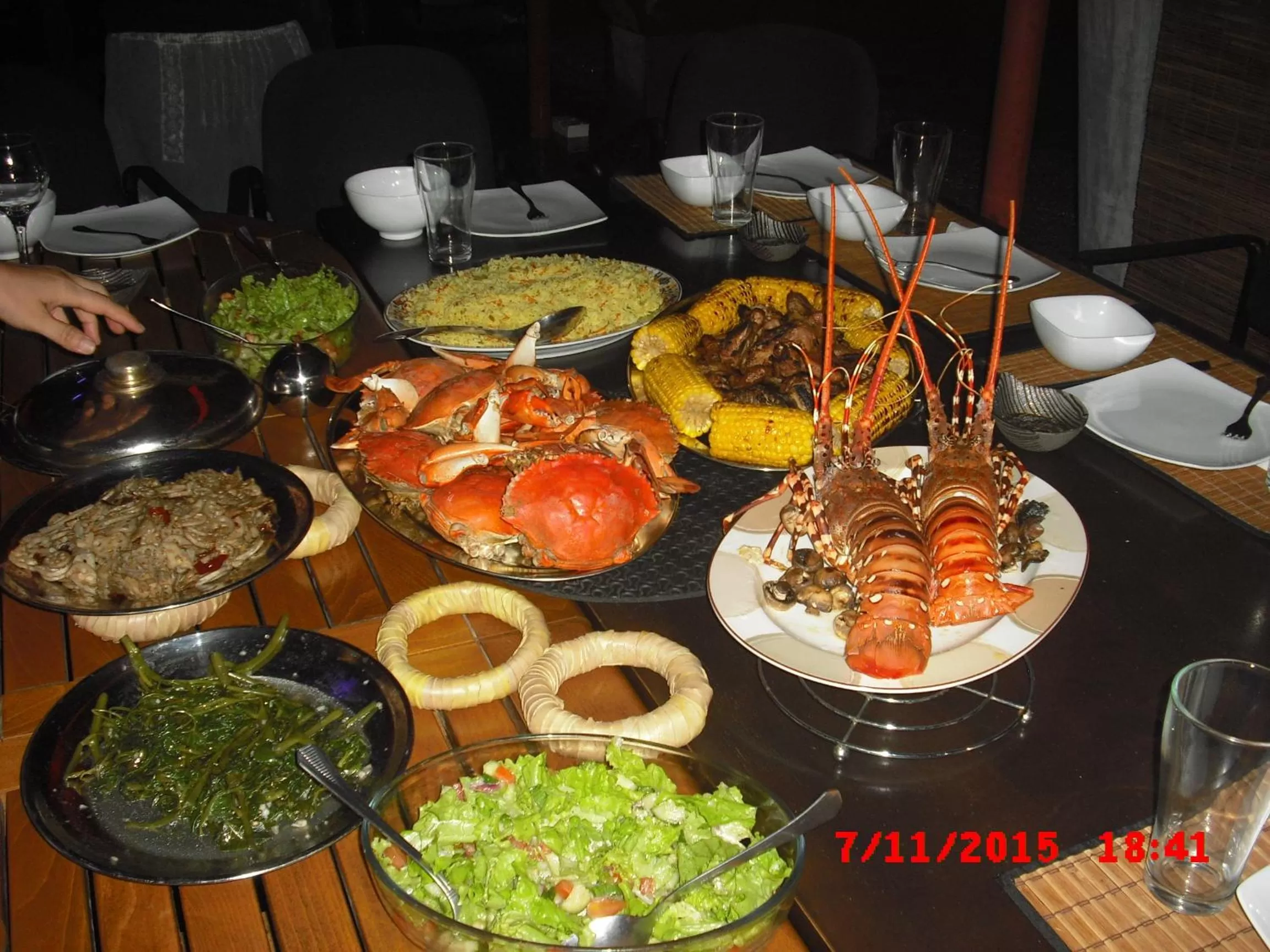 BBQ facilities in Palms Villa