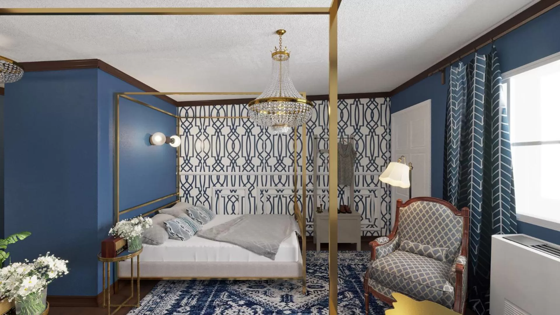 Photo of the whole room, Bed in Great Gatsby Motel Inn