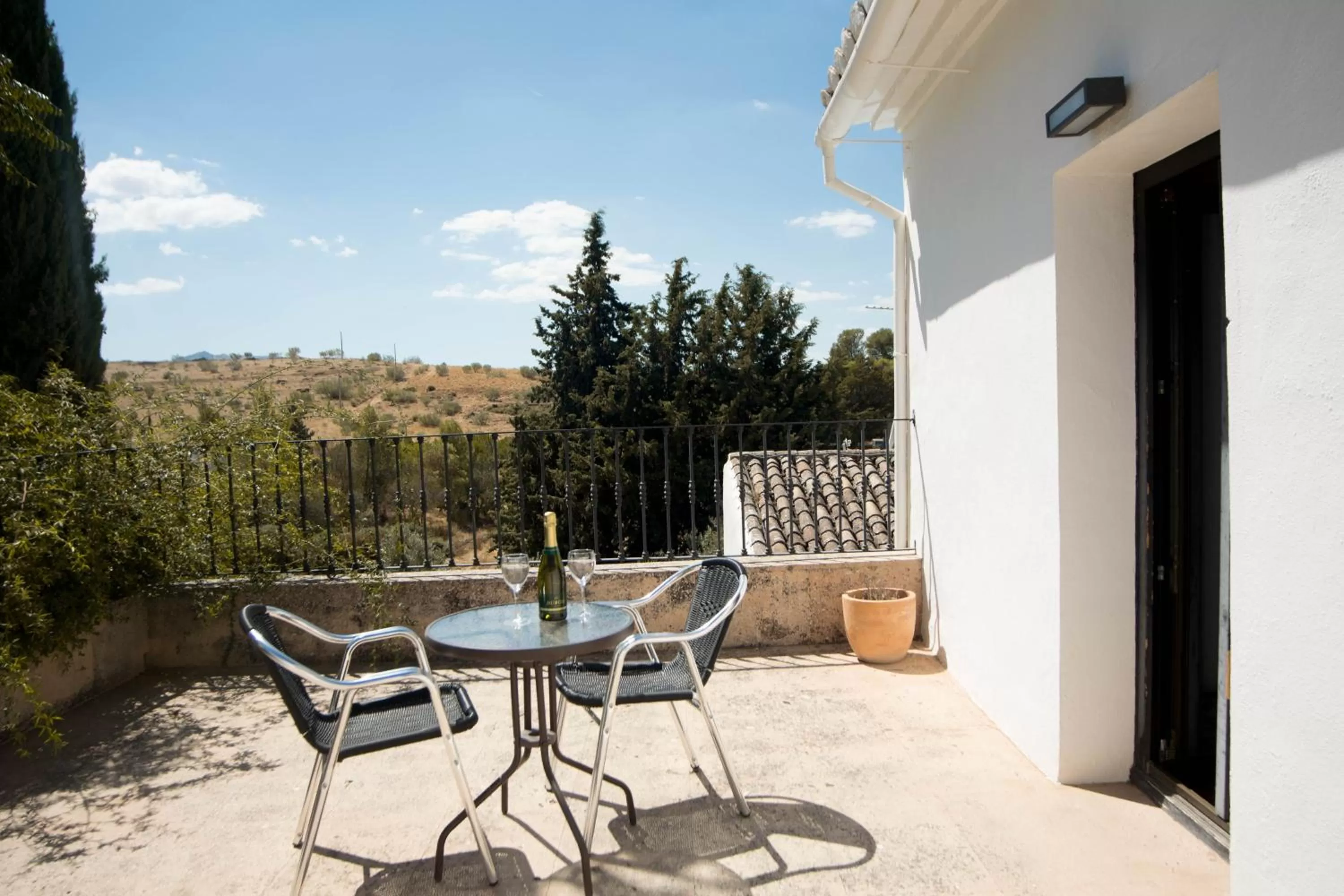 Balcony/Terrace in Hotel Bodega El Juncal