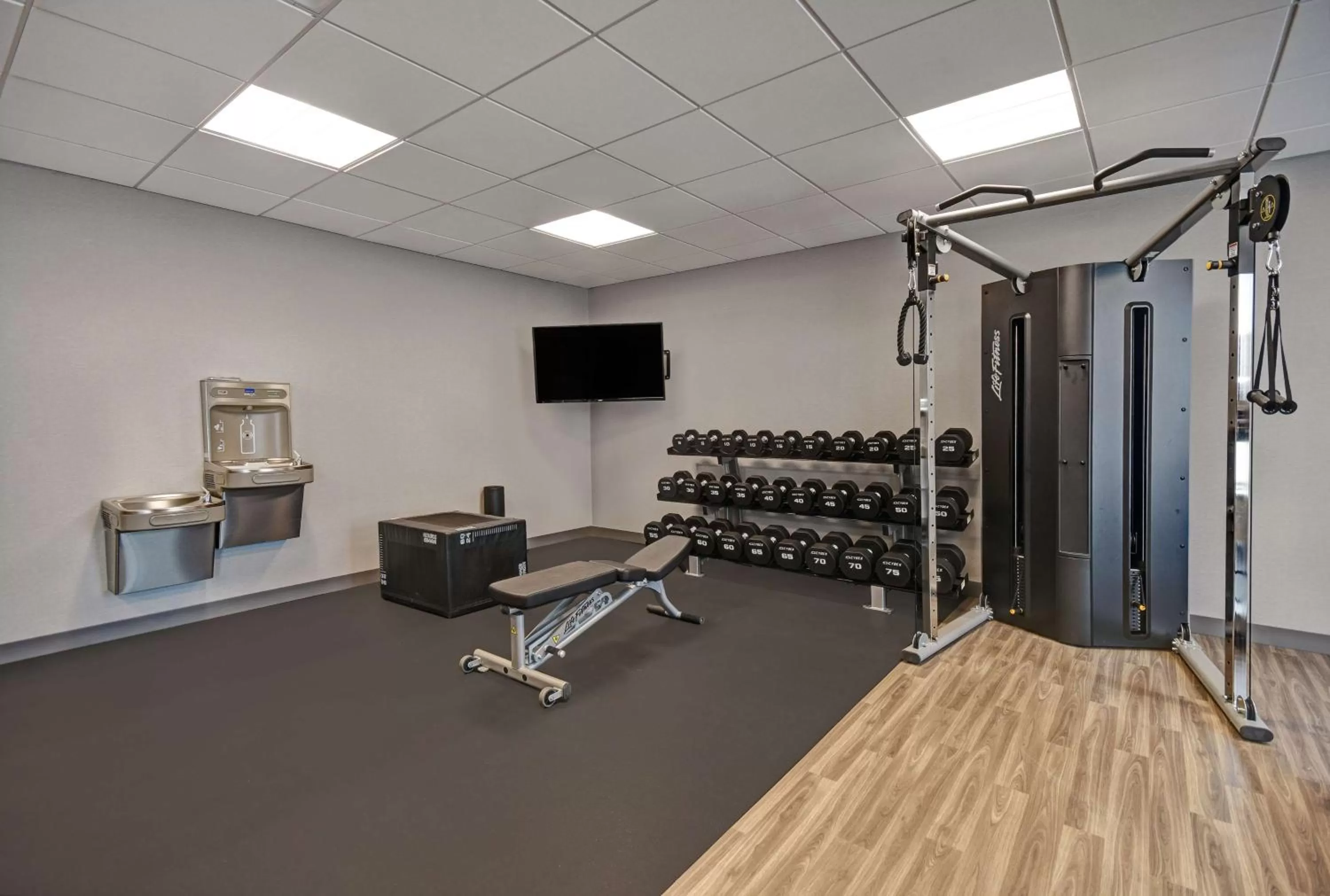 Fitness centre/facilities in Hampton Inn Cave City, KY